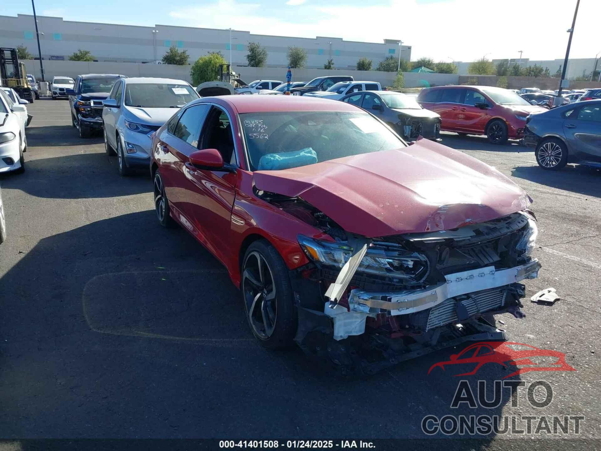 HONDA ACCORD 2018 - 1HGCV1F39JA135562