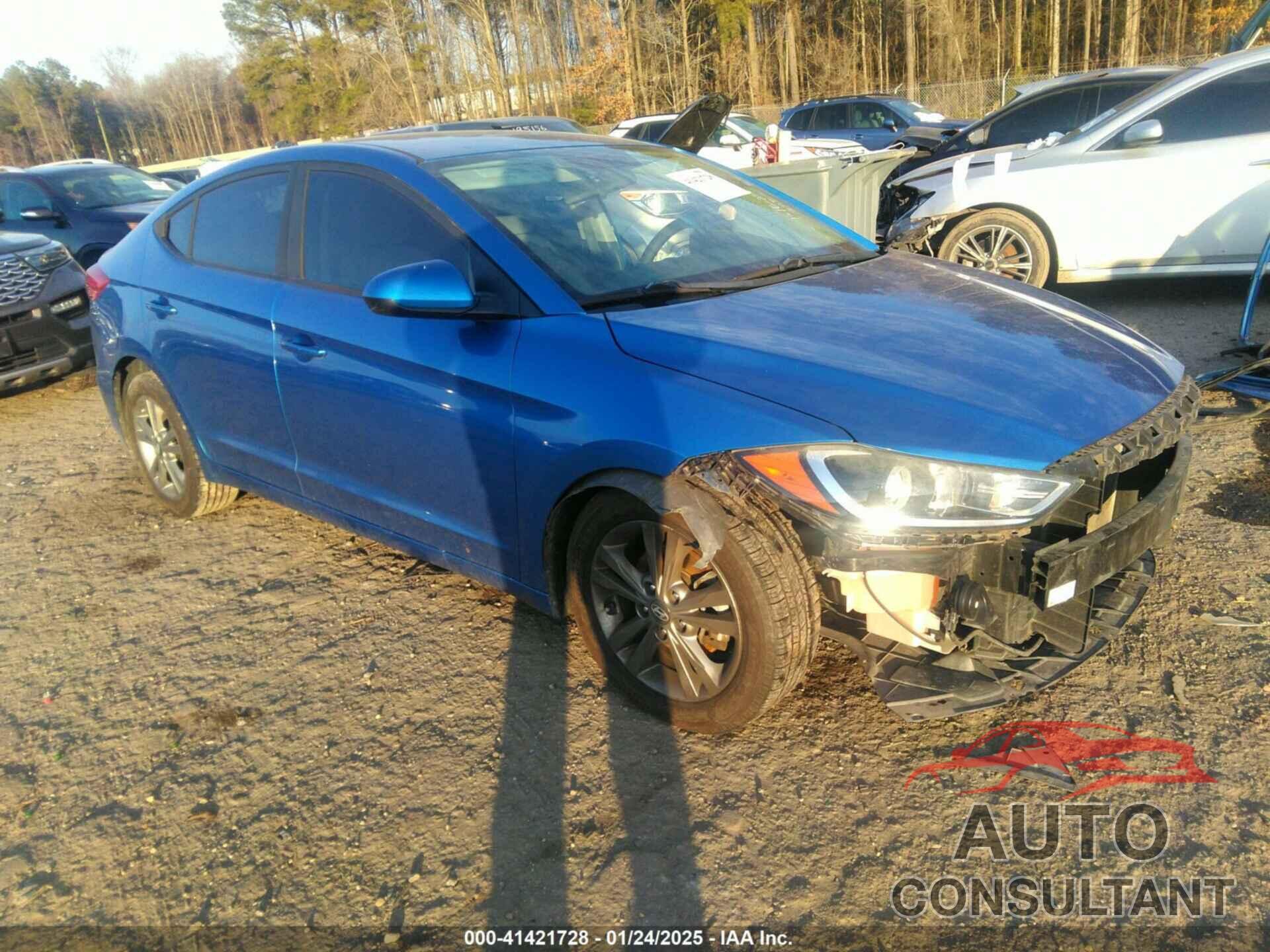 HYUNDAI ELANTRA 2017 - 5NPD84LF6HH139856