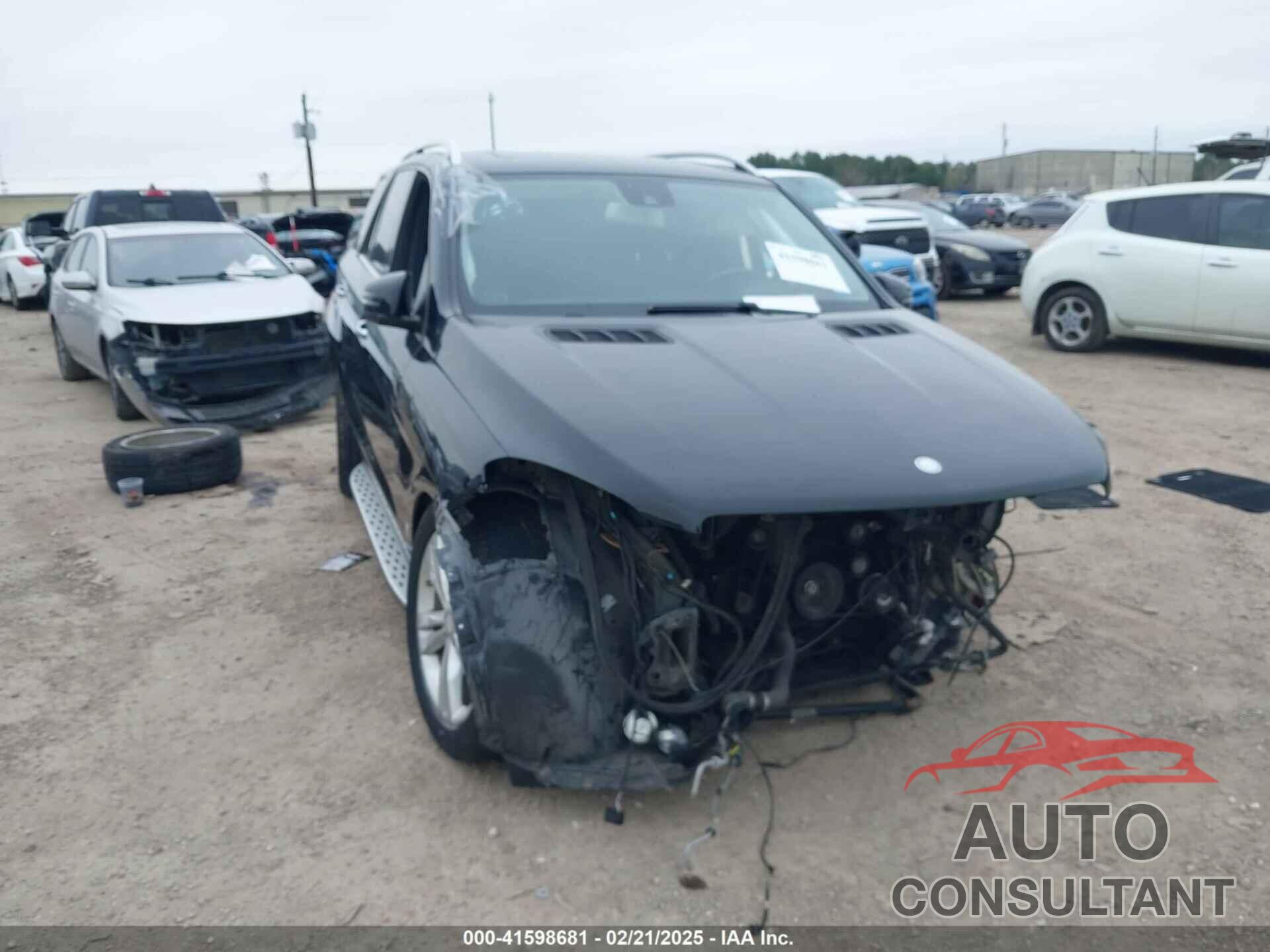 MERCEDES-BENZ ML 350 2015 - 4JGDA5JBXFA570341