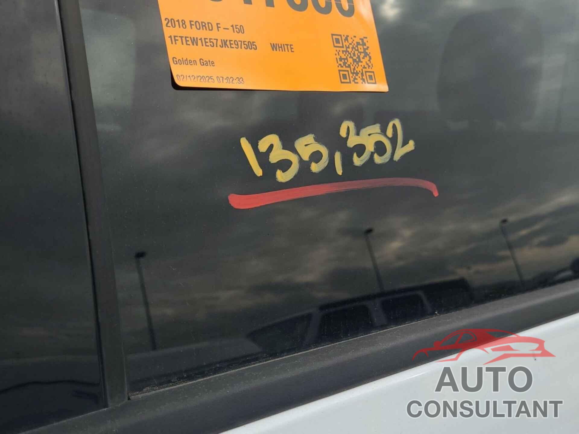 FORD F150 2018 - 1FTEW1E57JKE97505