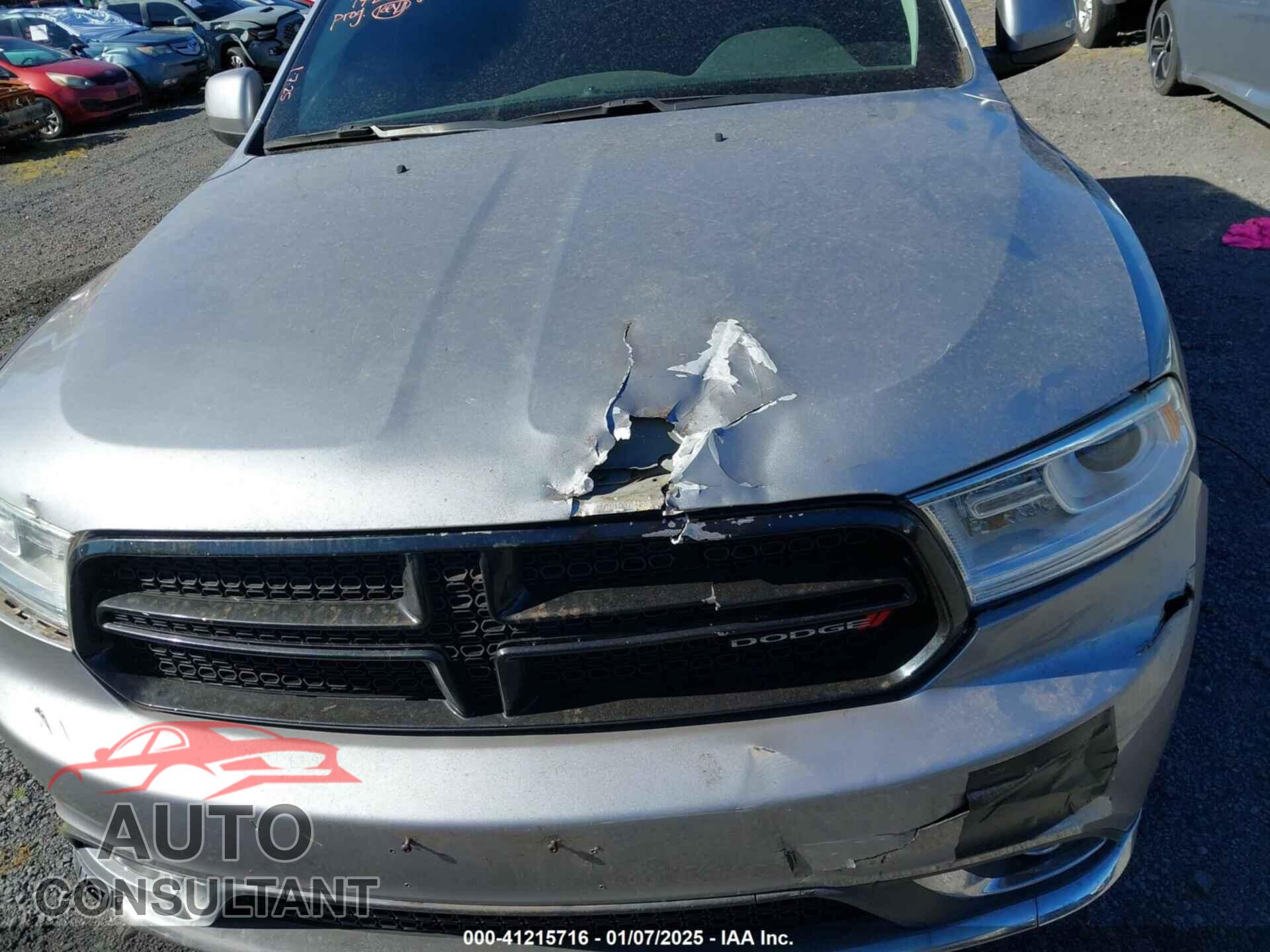DODGE DURANGO 2017 - 1C4RDJAG4HC753098