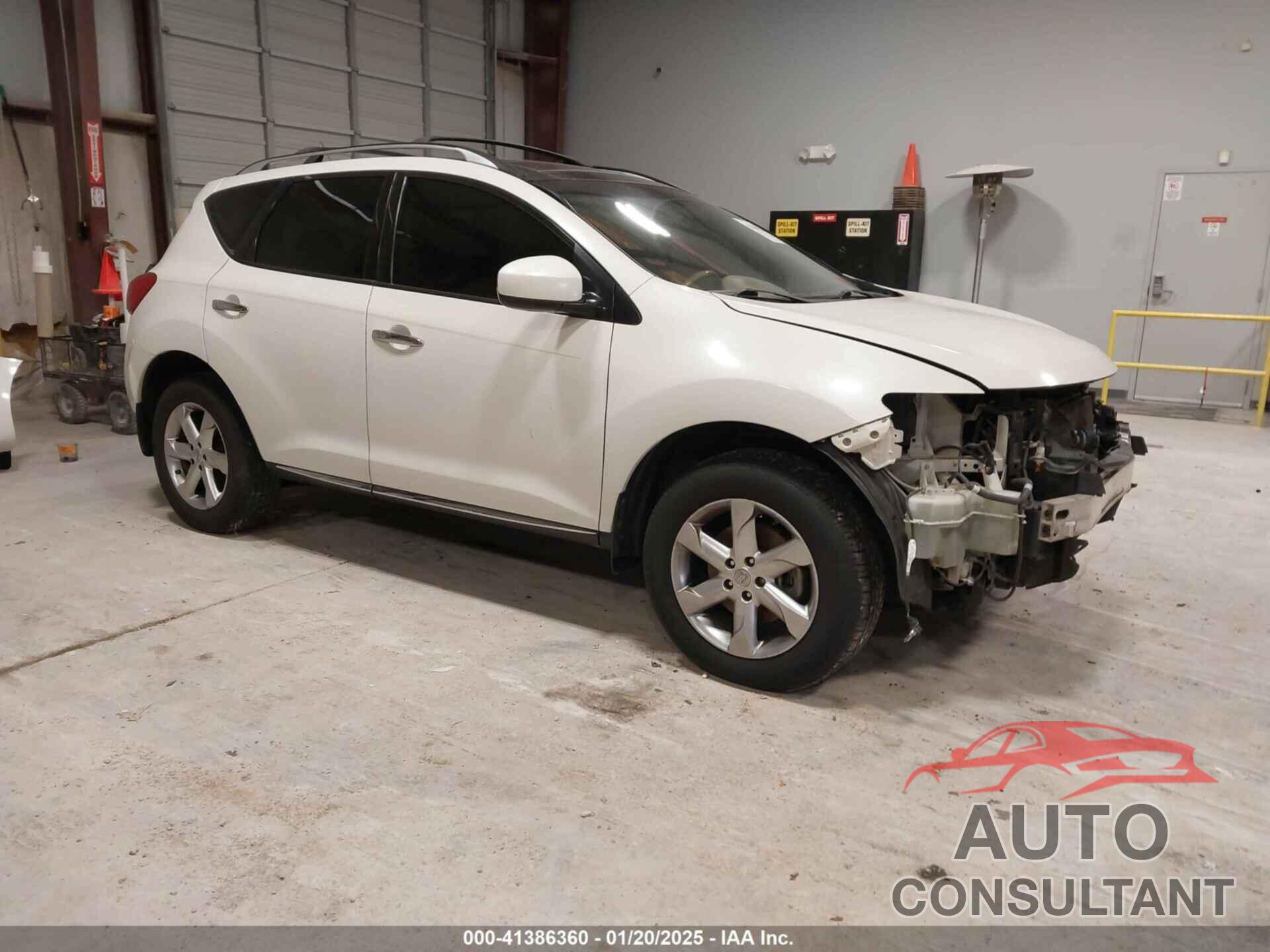 NISSAN MURANO 2010 - JN8AZ1MU1AW010598