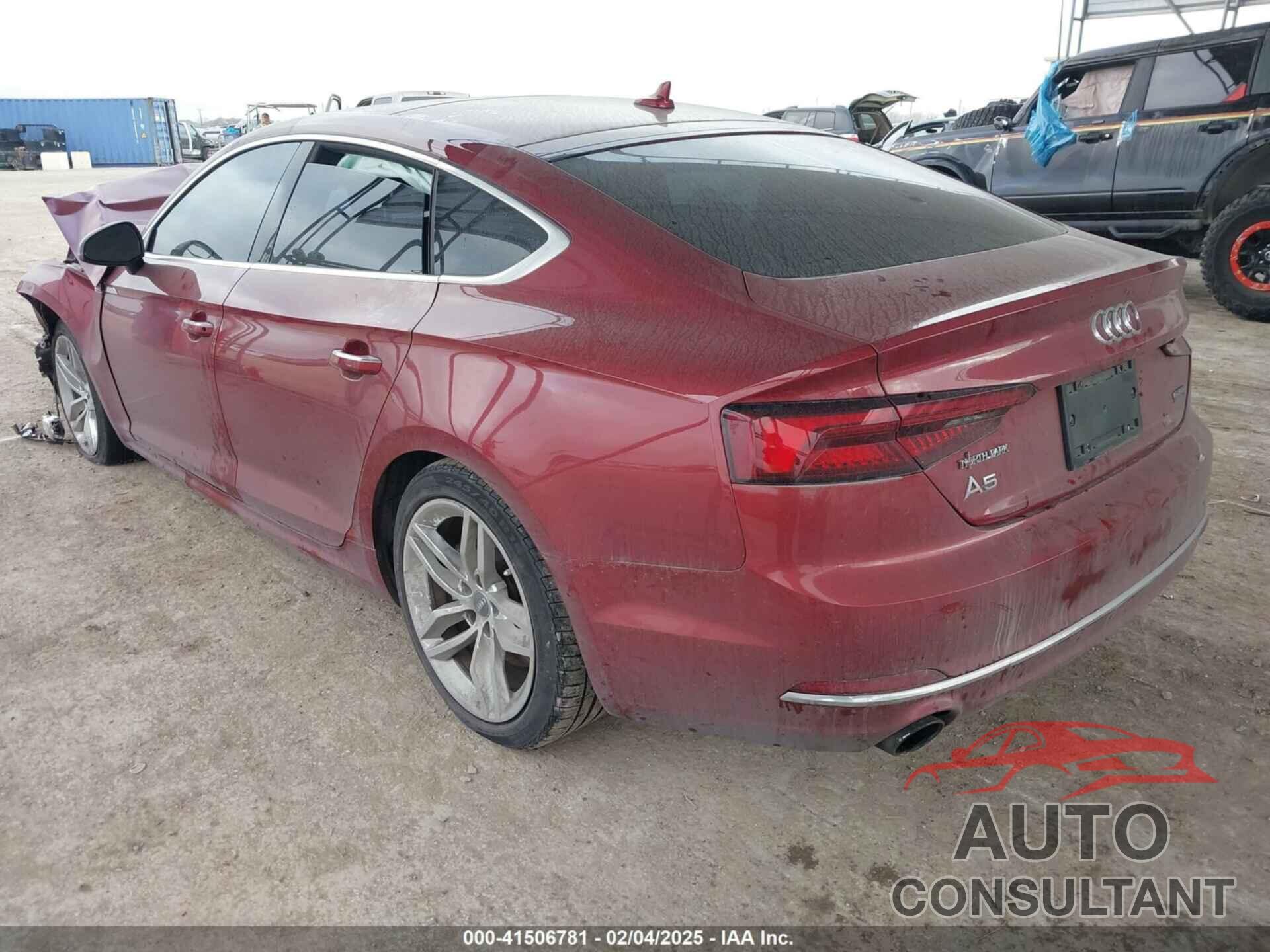 AUDI A5 2019 - WAUANCF5XKA049100