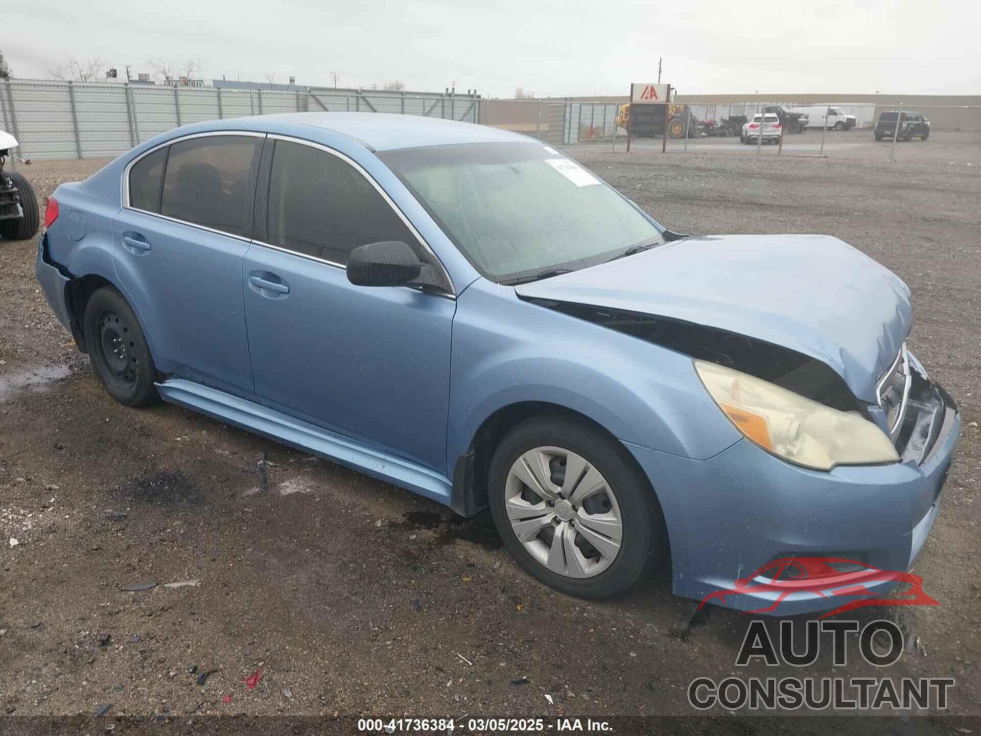 SUBARU LEGACY 2010 - 4S3BMBA65A3233383