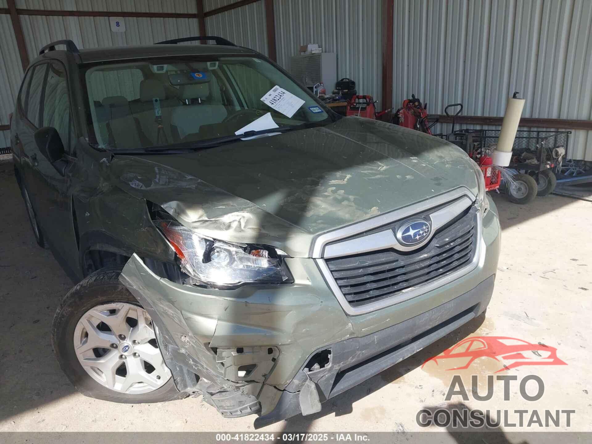 SUBARU FORESTER 2019 - JF2SKACC9KH400983
