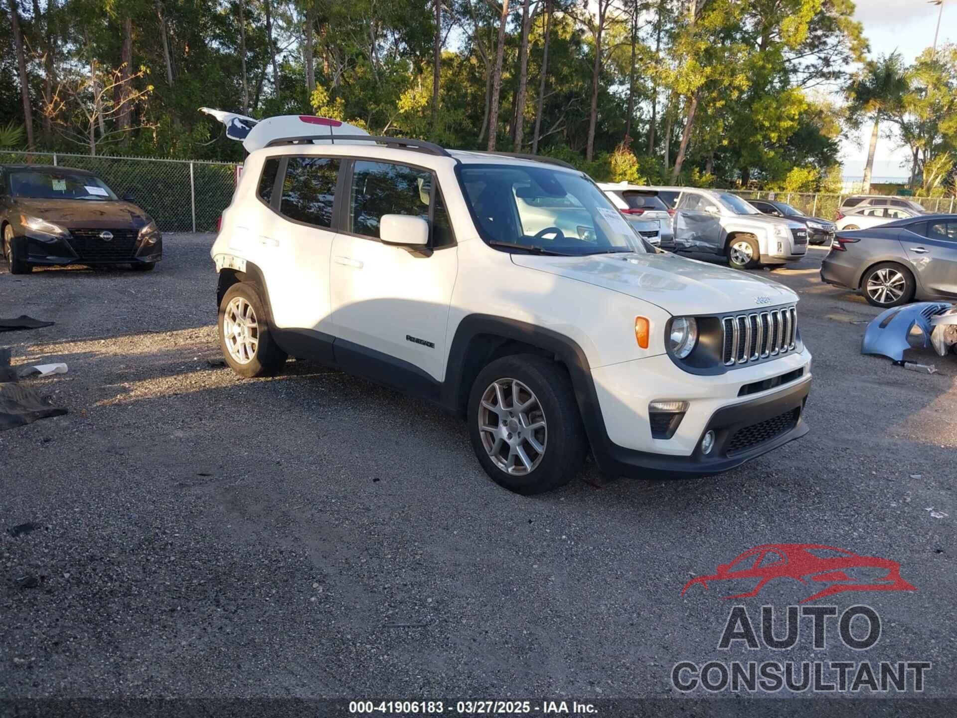 JEEP RENEGADE 2019 - ZACNJABB9KPJ82136