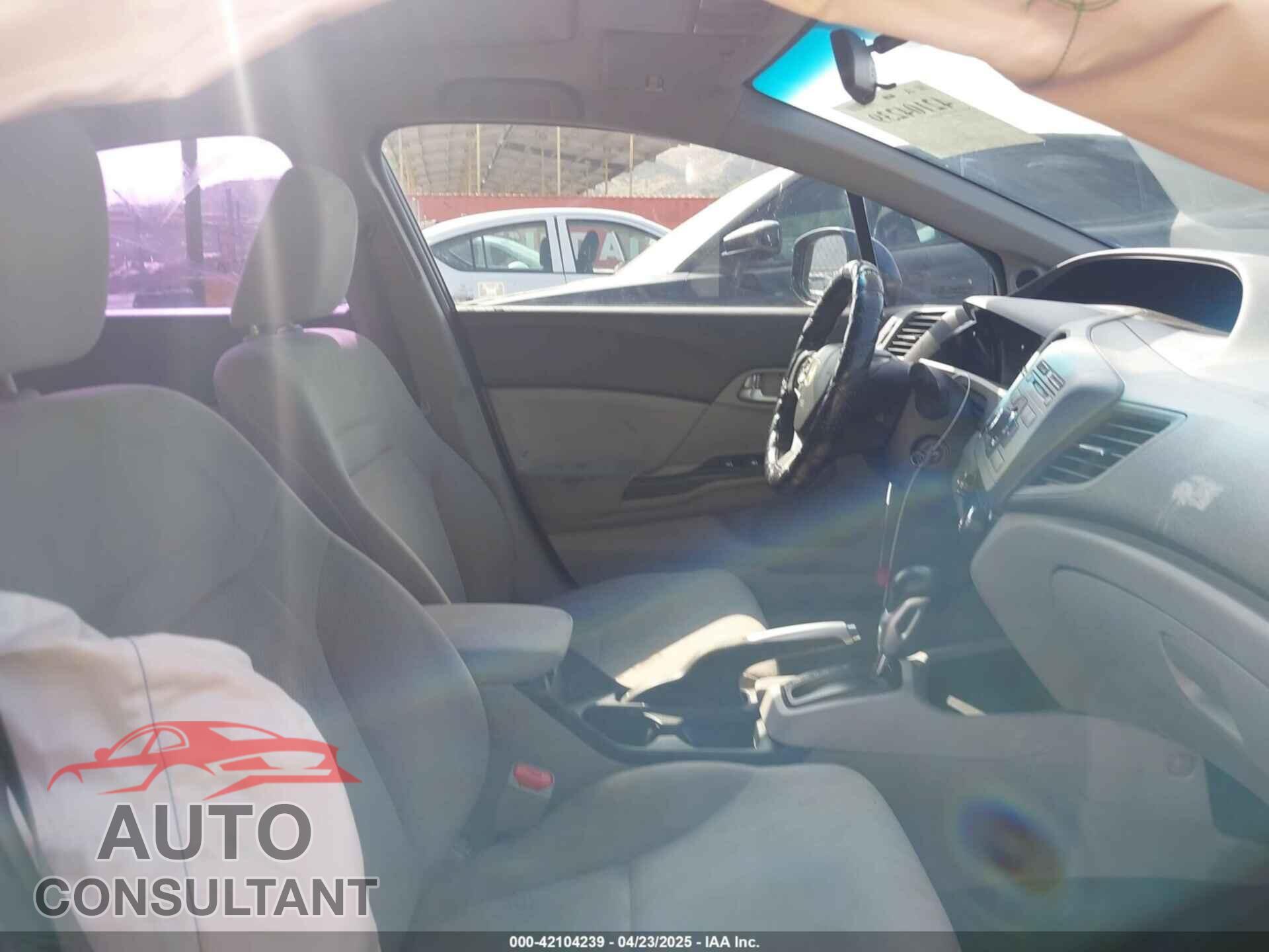 HONDA CIVIC 2012 - 2HGFB2F86CH551192