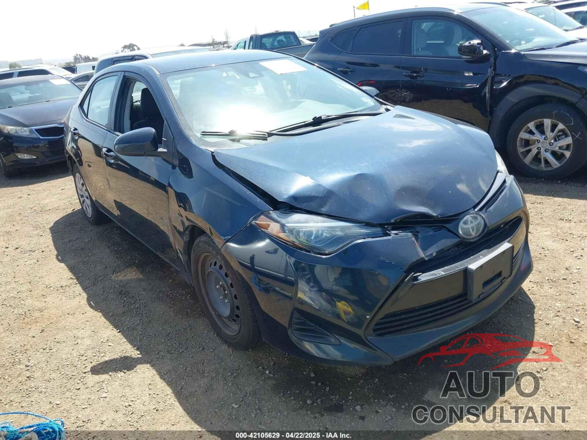TOYOTA COROLLA 2019 - 2T1BURHE6KC185004