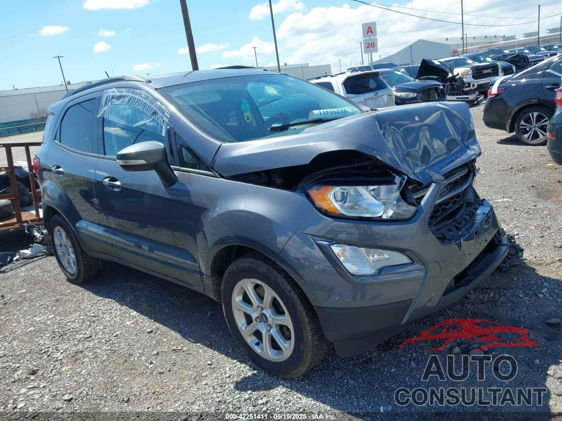 FORD ECOSPORT 2021 - MAJ3S2GE3MC423248