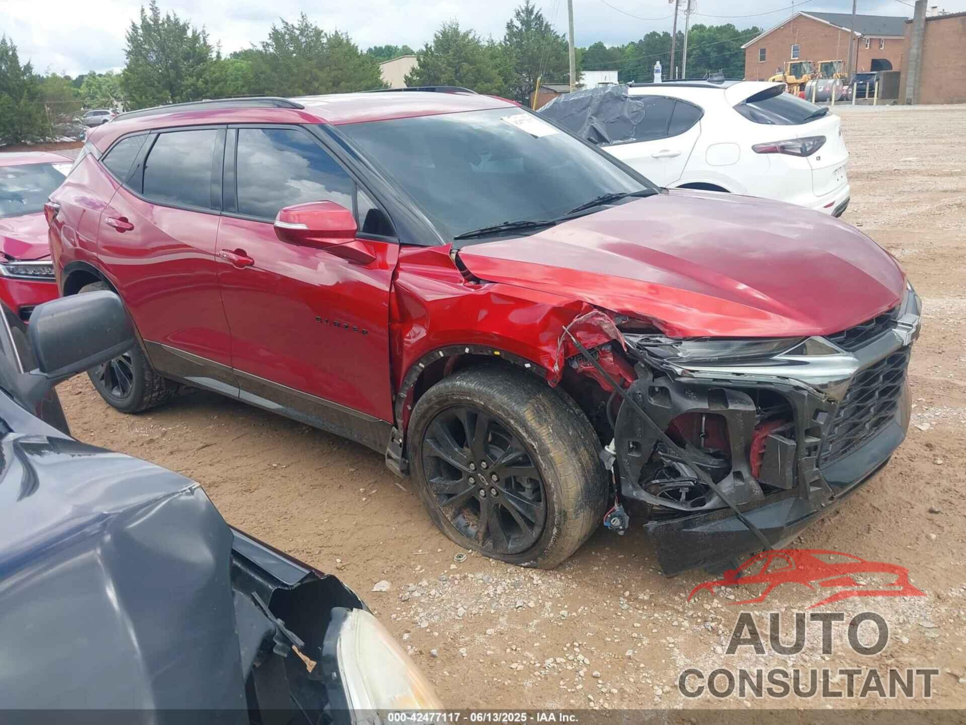 CHEVROLET BLAZER 2022 - 3GNKBERS1NS131871