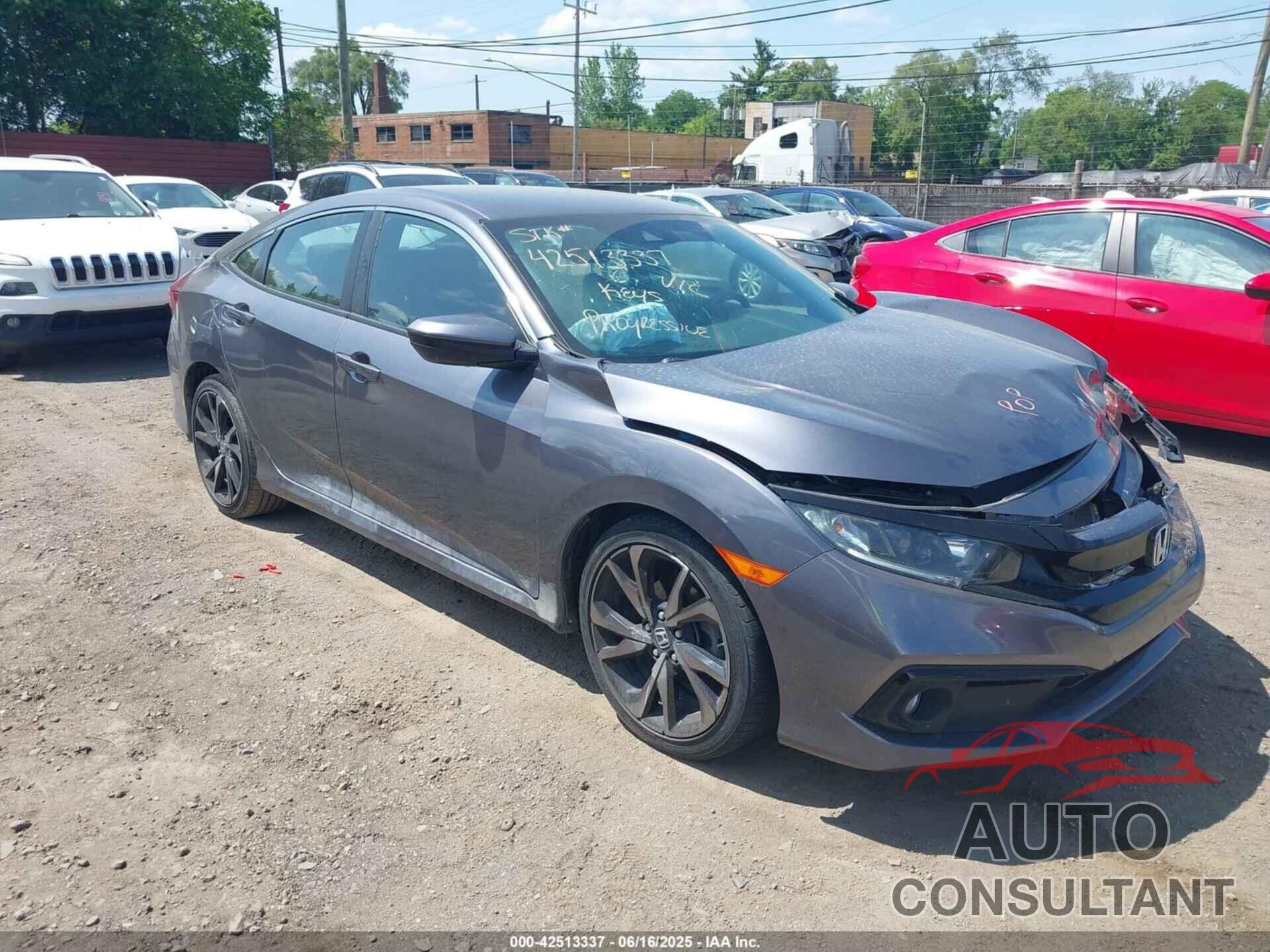 HONDA CIVIC 2021 - 2HGFC2F83MH507455