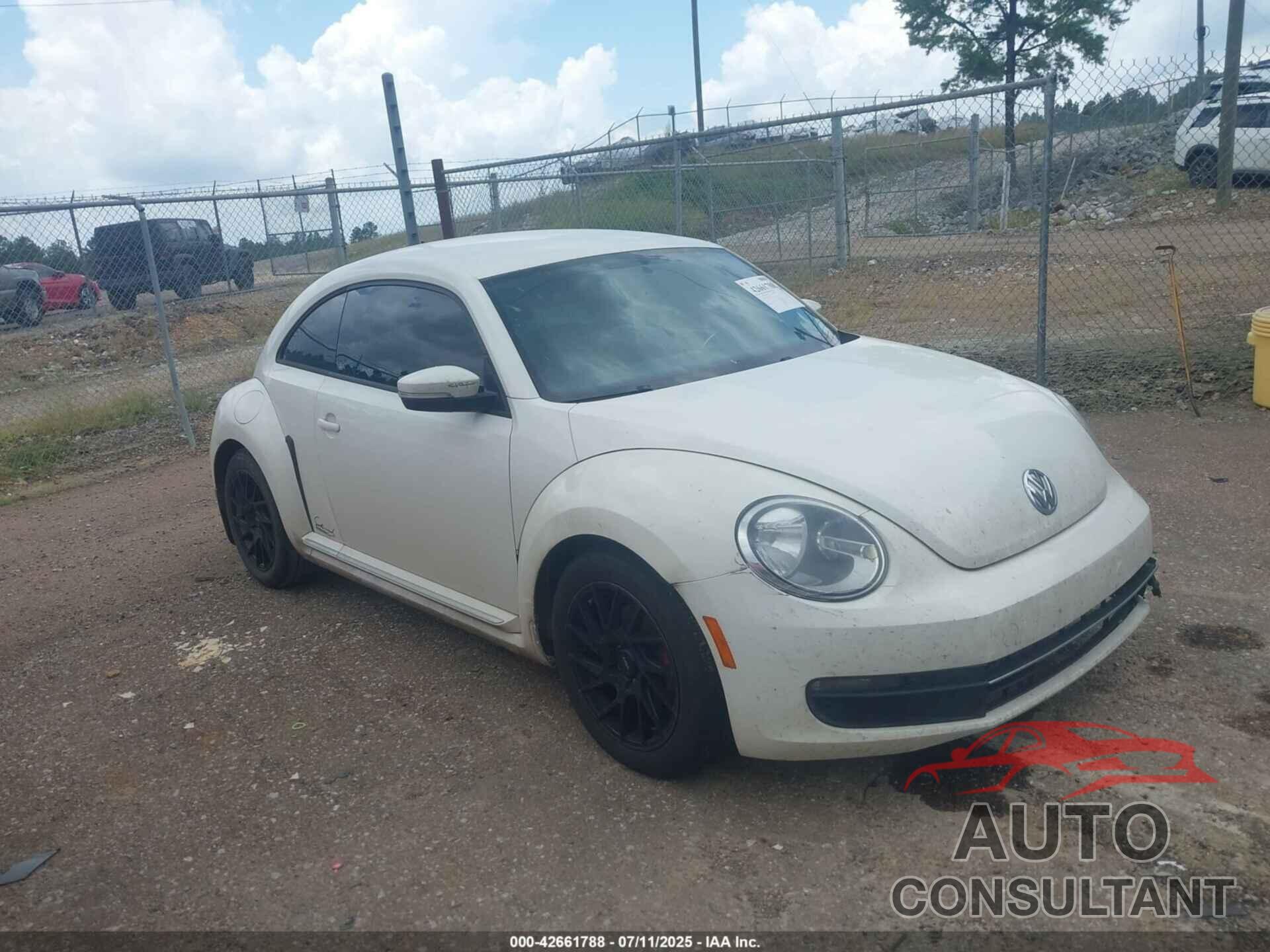 VOLKSWAGEN BEETLE 2013 - 3VWJP7AT6DM685316