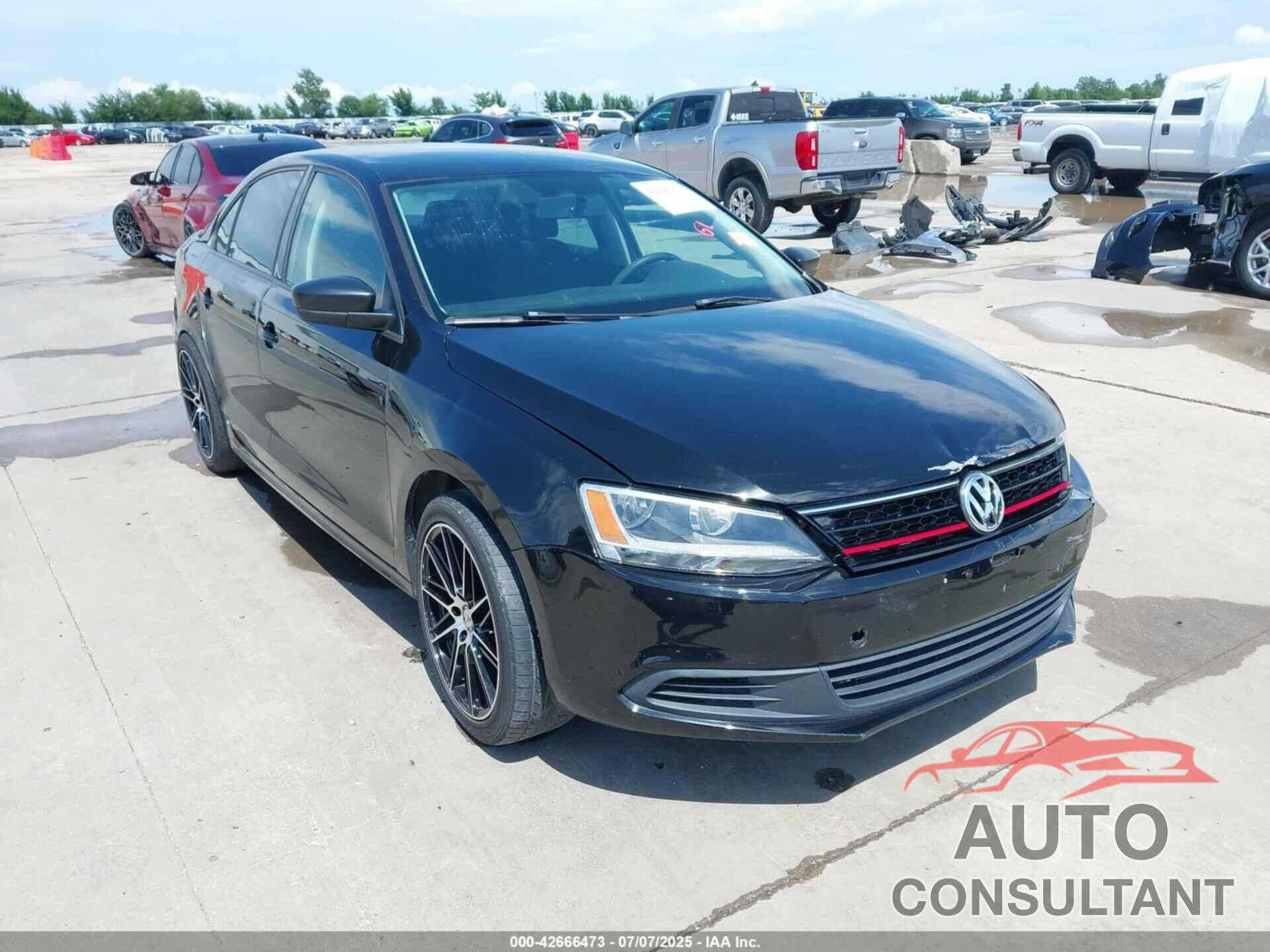 VOLKSWAGEN JETTA 2015 - 3VW2K7AJ6FM282019