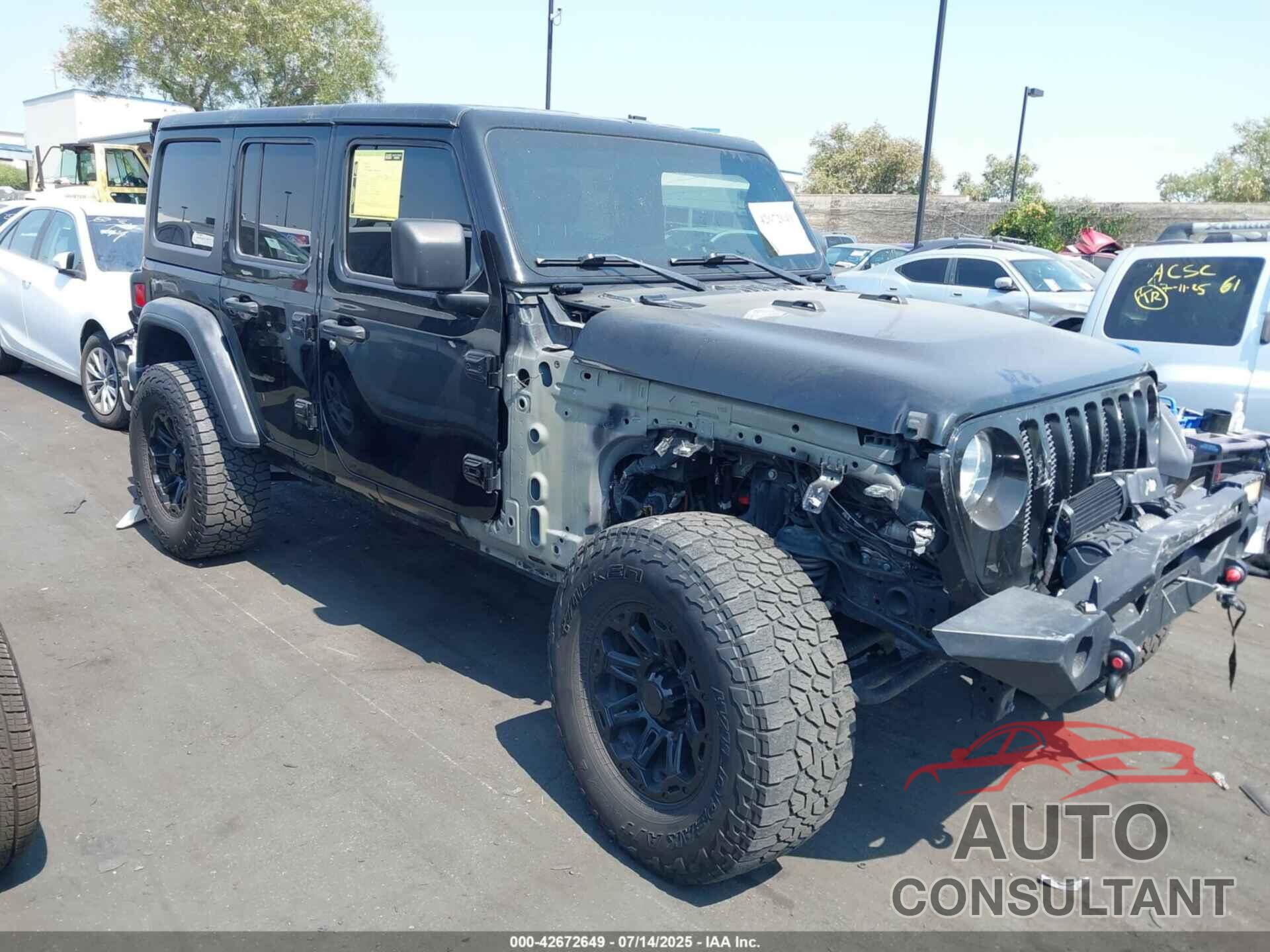 JEEP WRANGLER UNLIMITED 2020 - 1C4HJXDN2LW300431