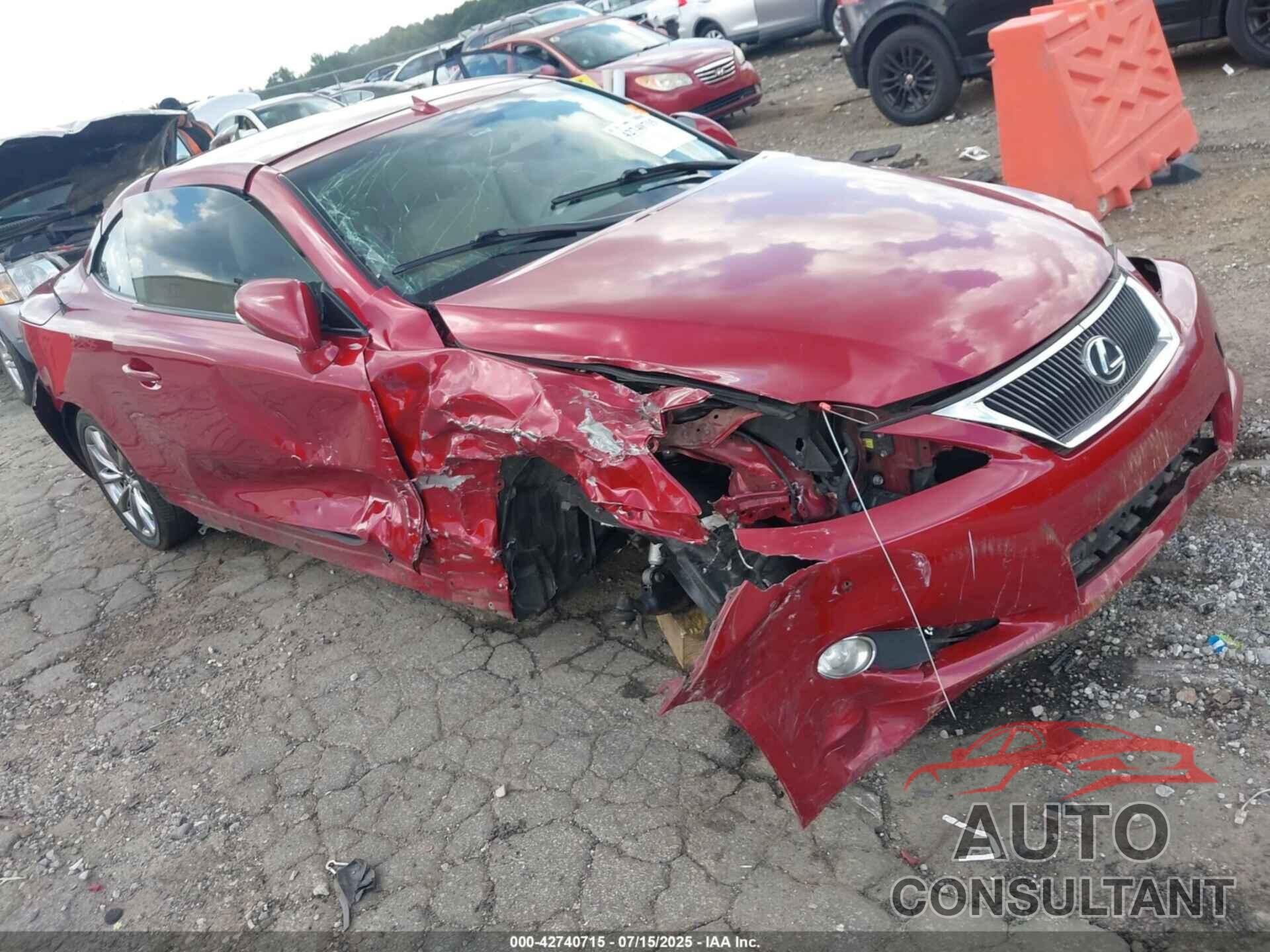 LEXUS IS 250C 2014 - JTHFF2C24E2530161