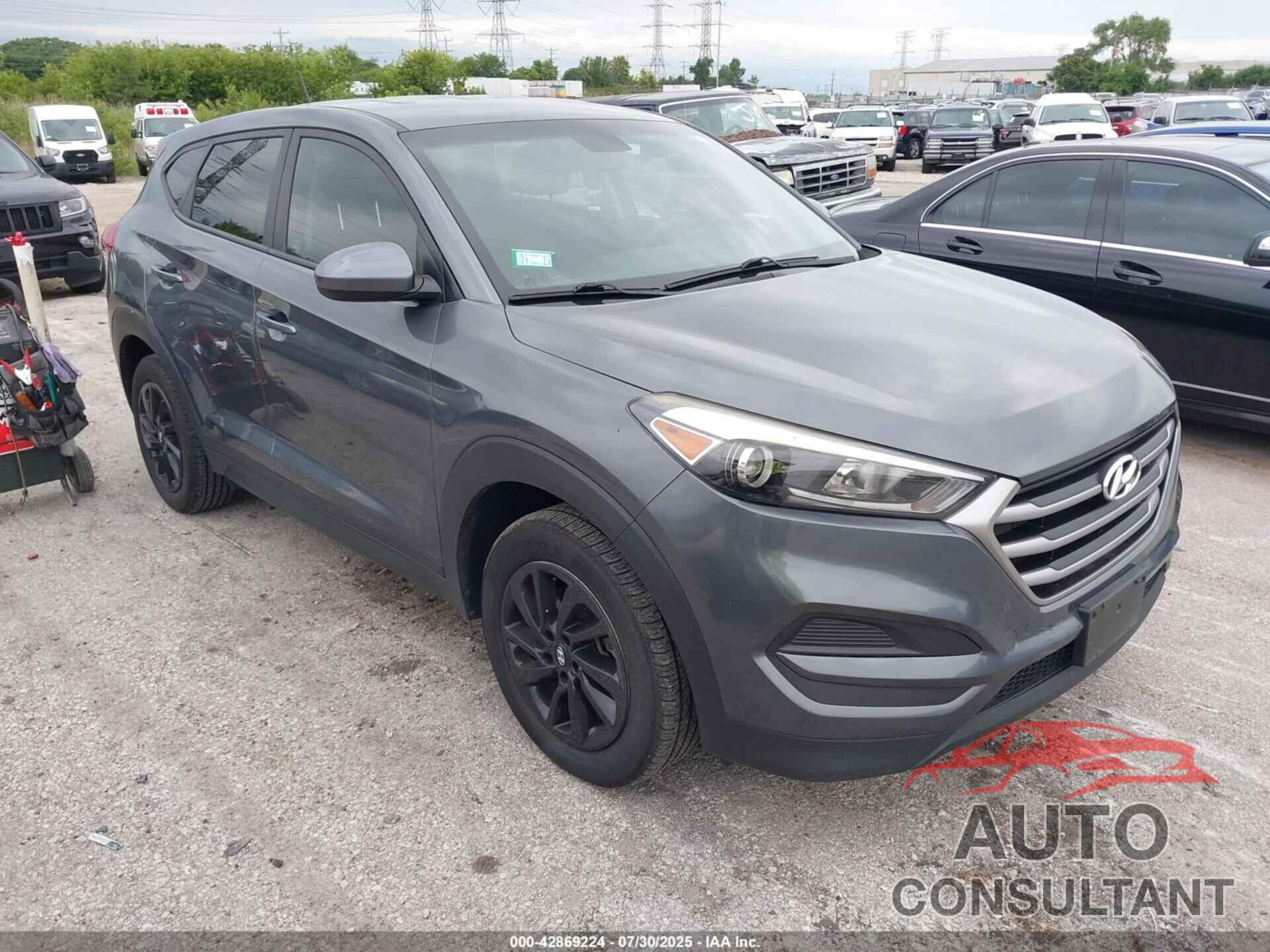 HYUNDAI TUCSON 2017 - KM8J23A45HU260962