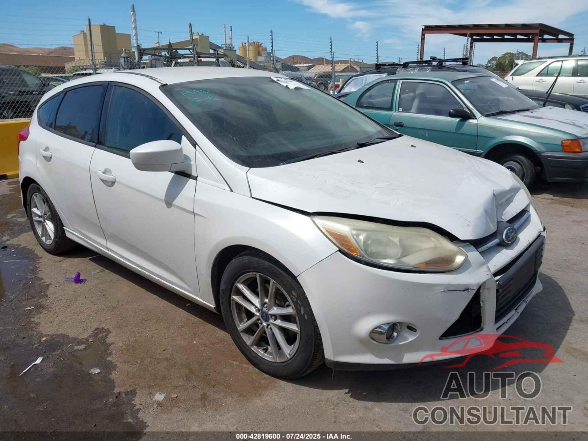 FORD FOCUS 2012 - 1FAHP3K21CL191144