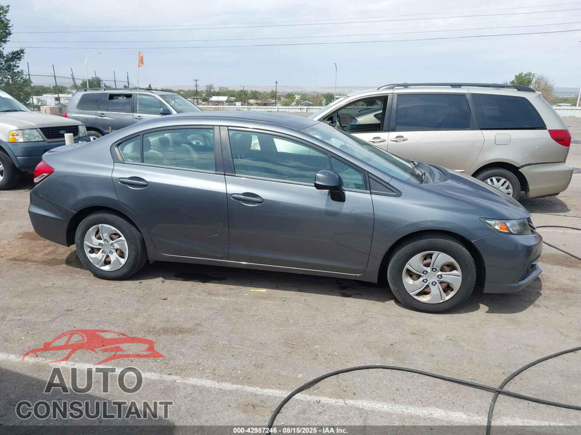 HONDA CIVIC 2013 - 19XFB2F54DE088762