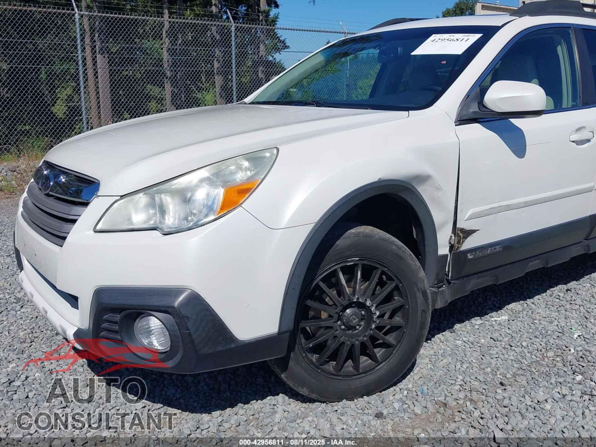 SUBARU OUTBACK 2014 - 4S4BRBLC2E3317702