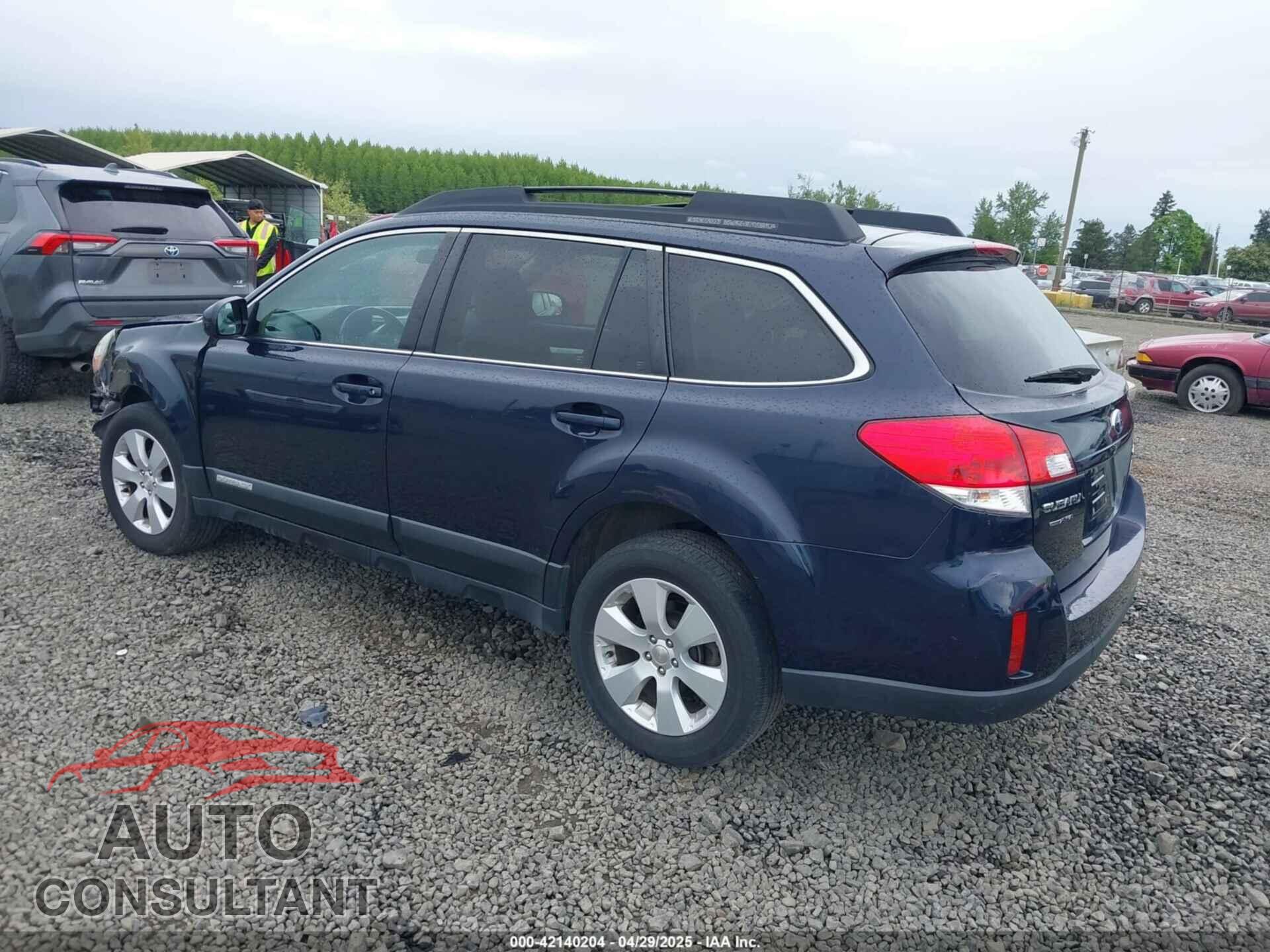 SUBARU OUTBACK 2012 - 4S4BRBCC2C3302033