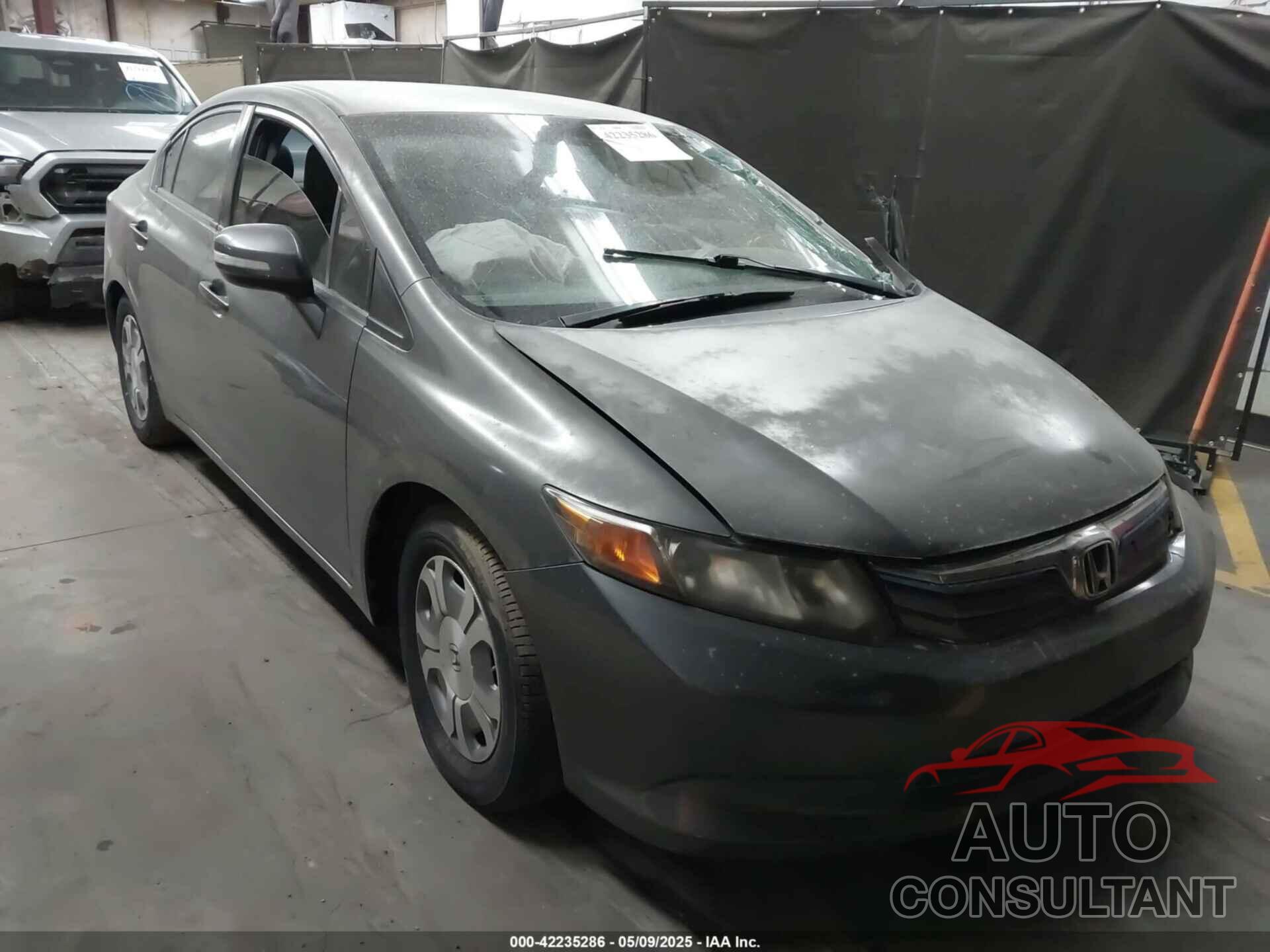 HONDA CIVIC HYBRID 2012 - JHMFB4F35CS006736