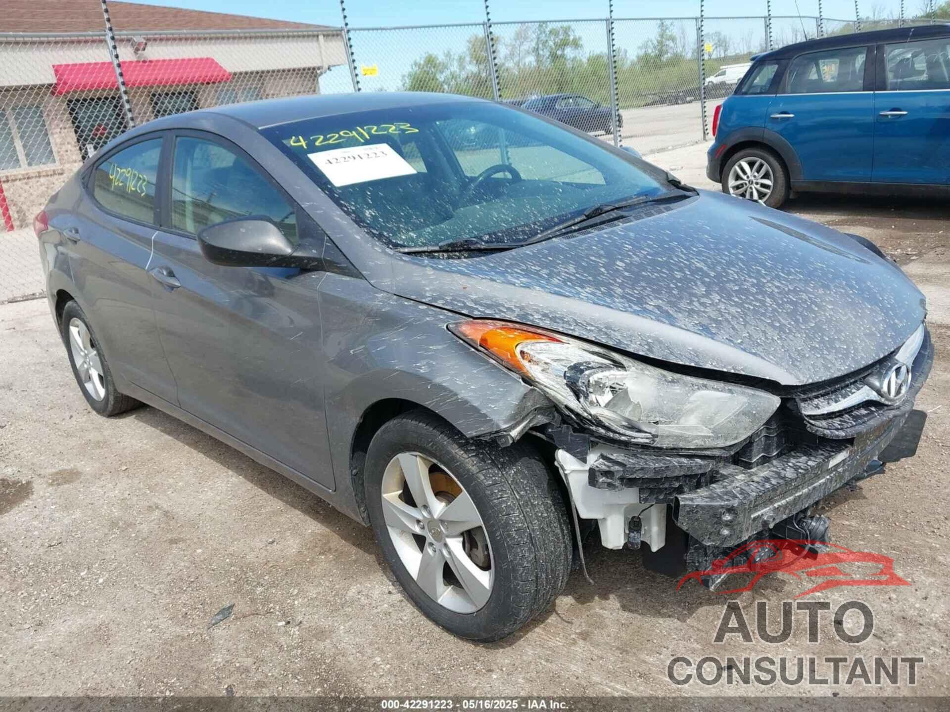 HYUNDAI ELANTRA 2013 - 5NPDH4AE0DH369266