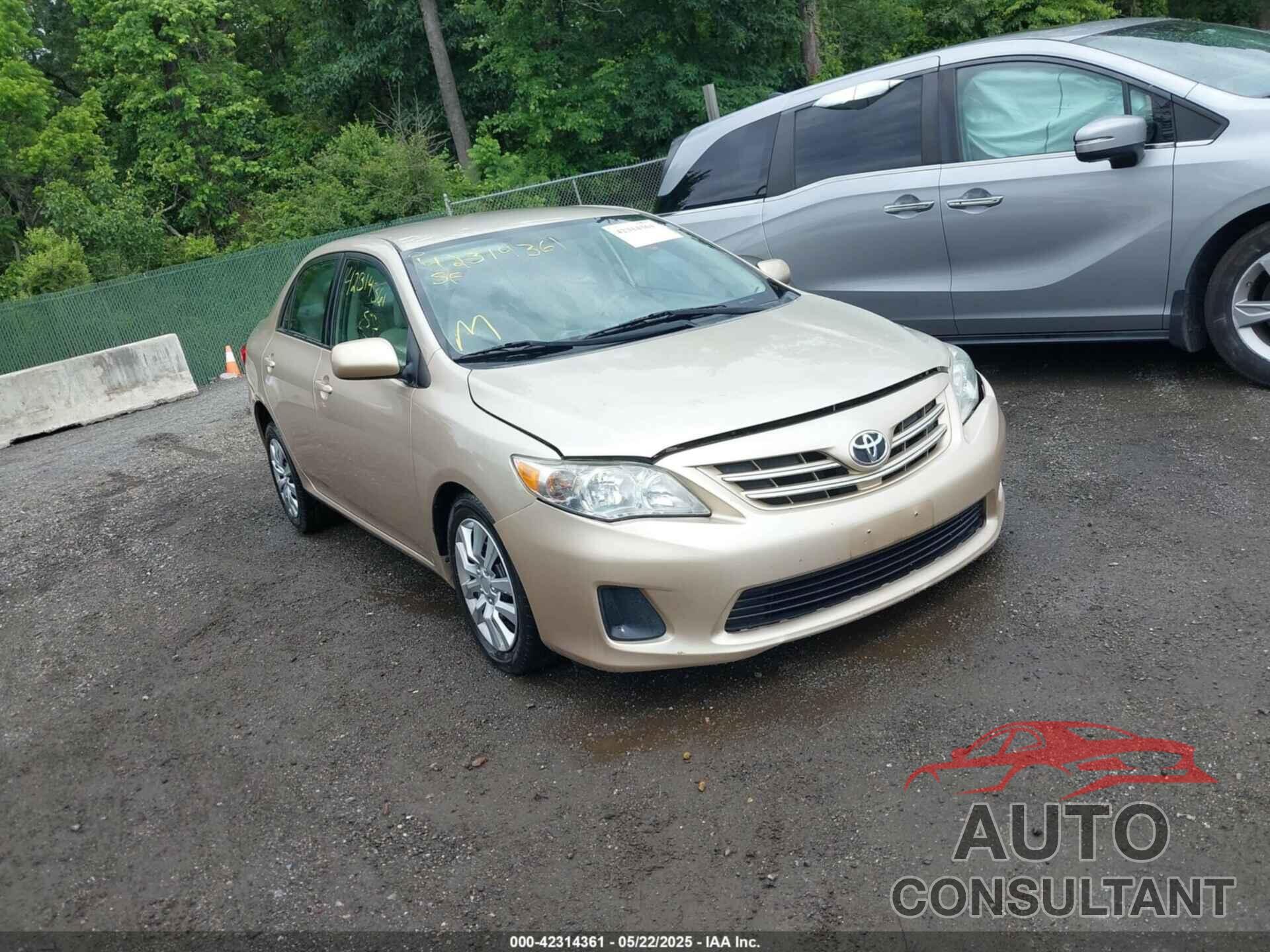TOYOTA COROLLA 2013 - 2T1BU4EEXDC034922