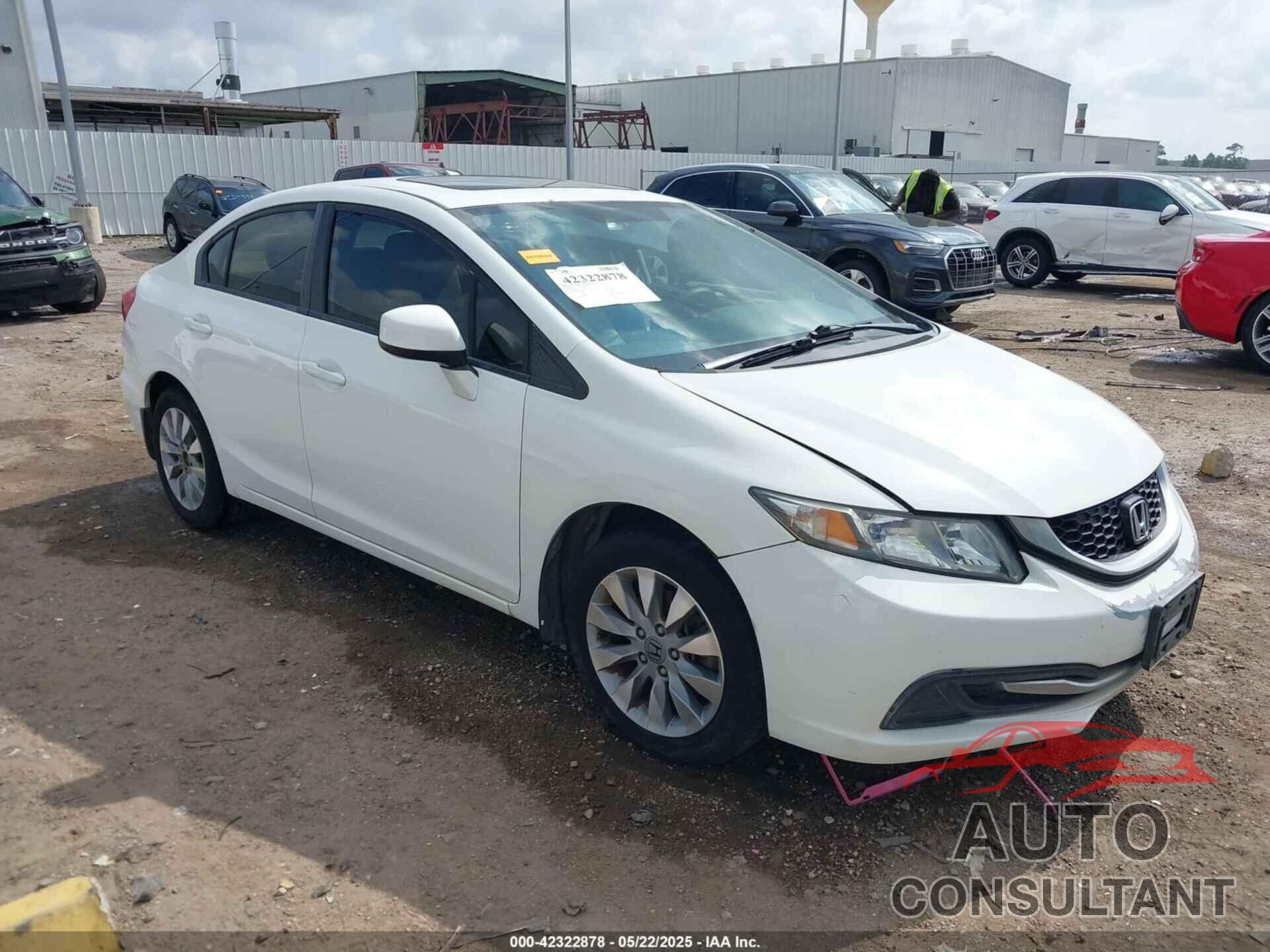 HONDA CIVIC 2013 - 19XFB2F85DE003227