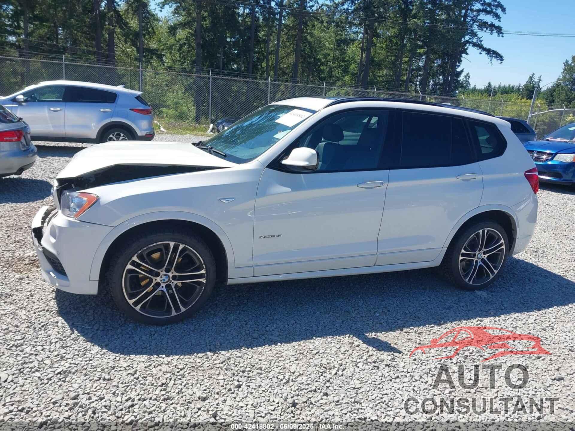 BMW X3 2011 - 5UXWX7C54BL732315