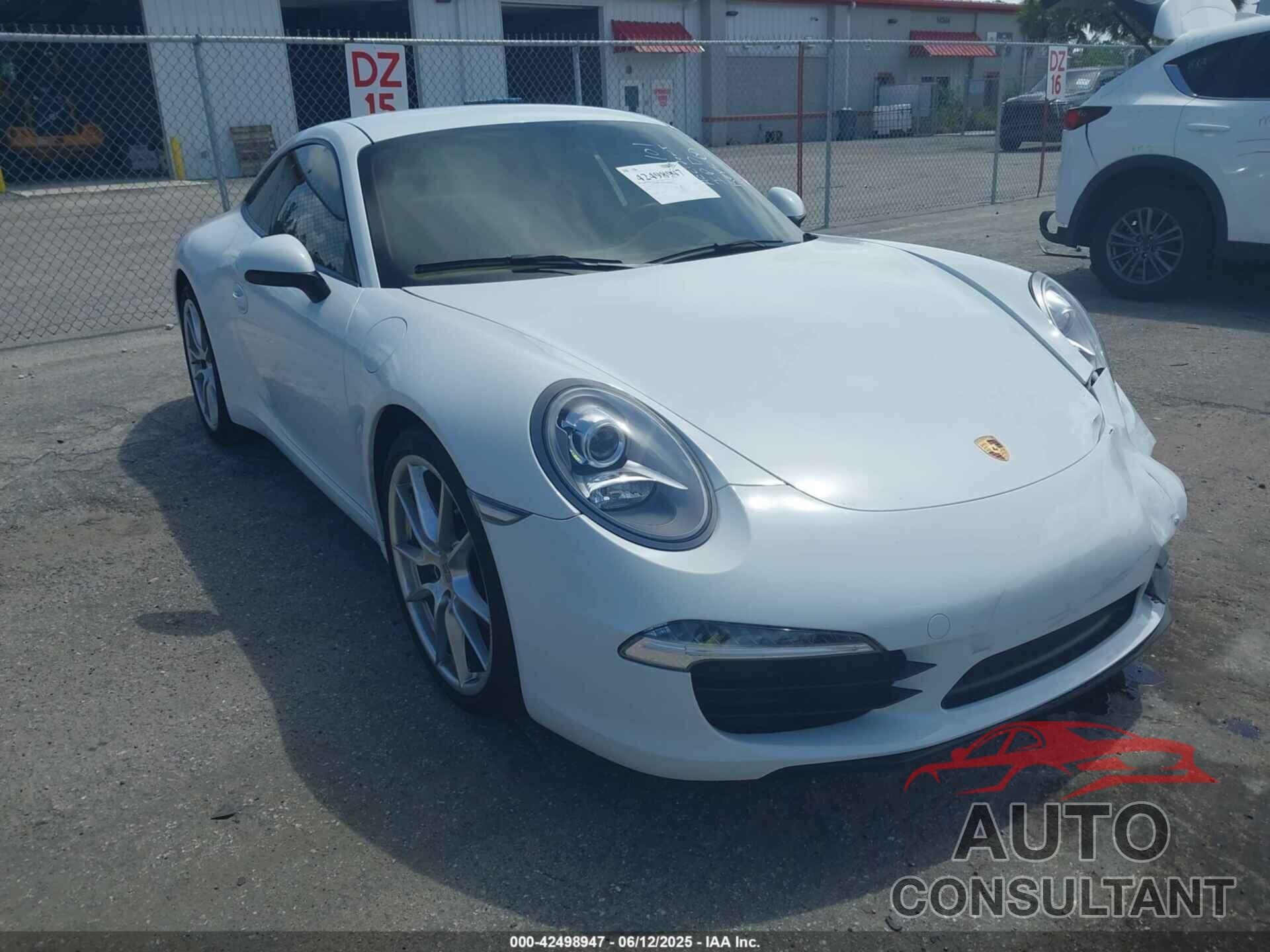 PORSCHE 911 2014 - WP0AA2A95ES107695