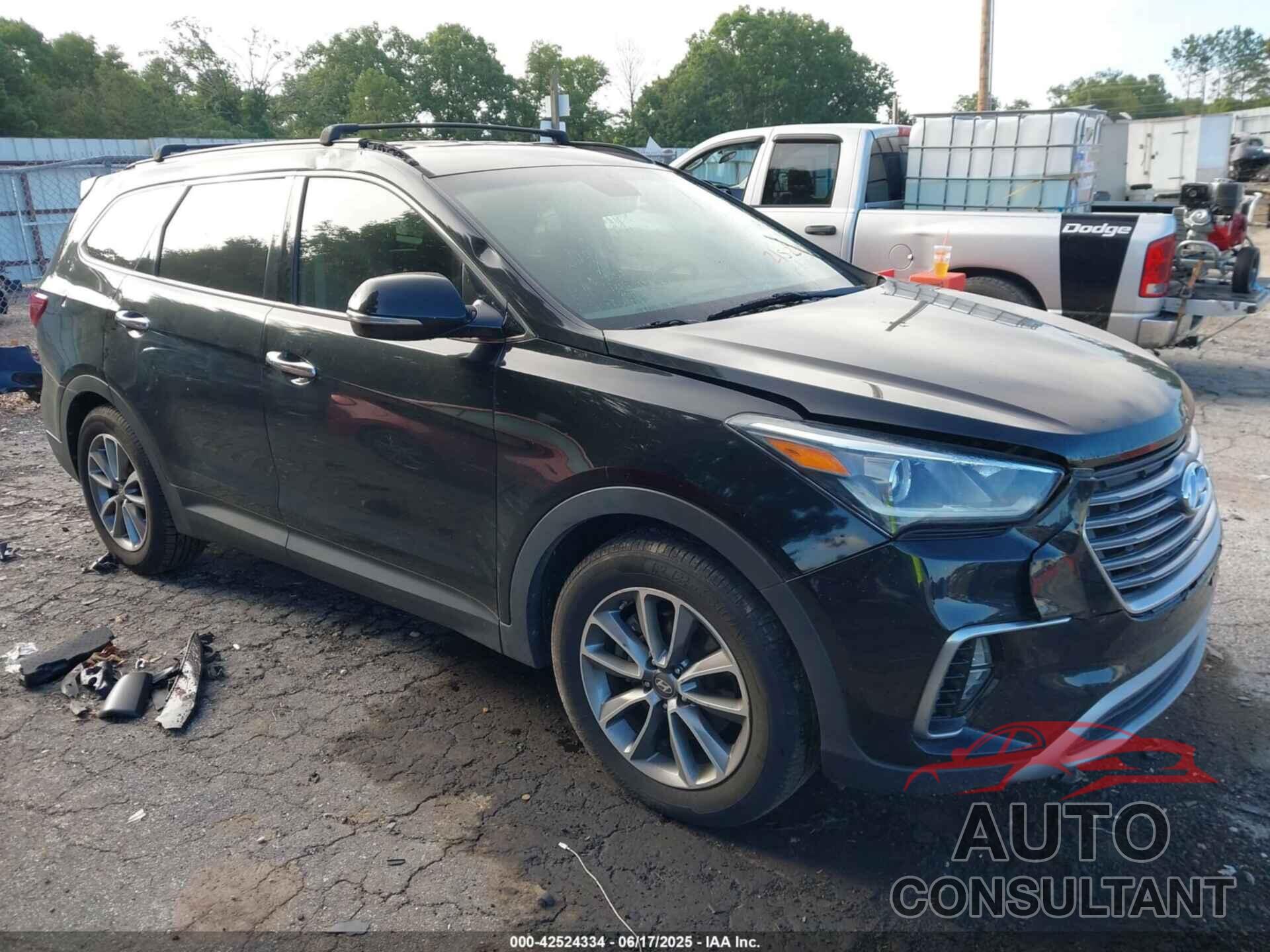 HYUNDAI SANTA FE 2017 - KM8SN4HF9HU215211