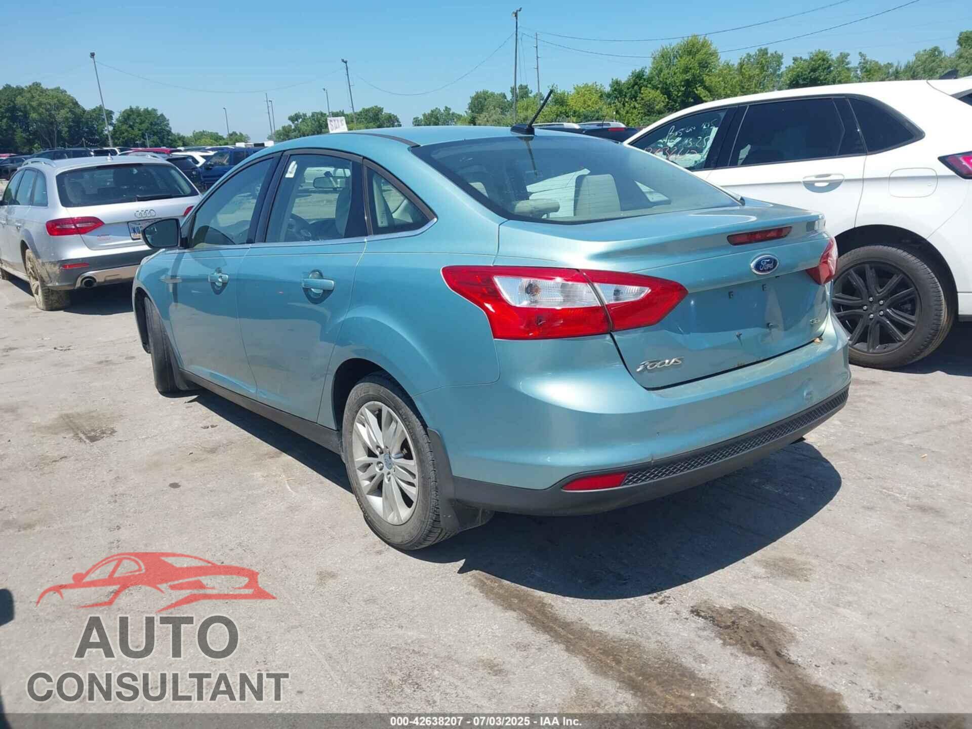 FORD FOCUS 2012 - 1FAHP3H21CL390945