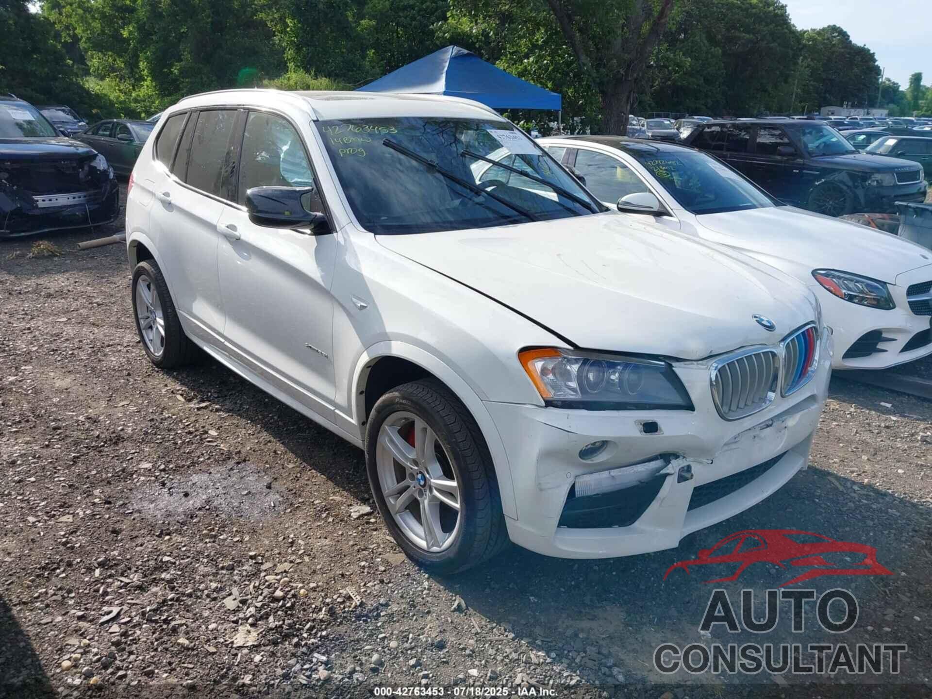BMW X3 2014 - 5UXWX9C58E0D40040