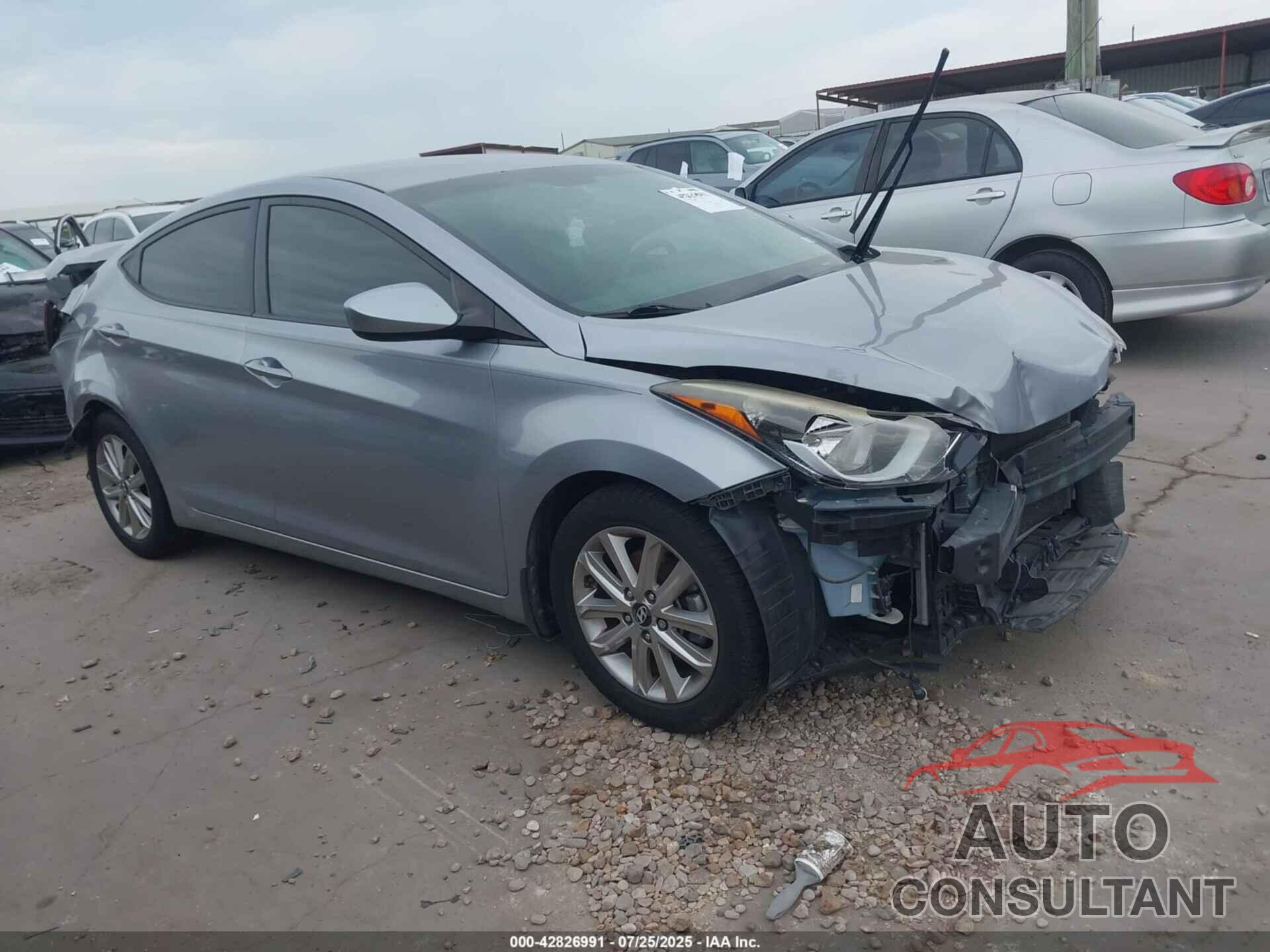 HYUNDAI ELANTRA 2015 - 5NPDH4AE3FH581775