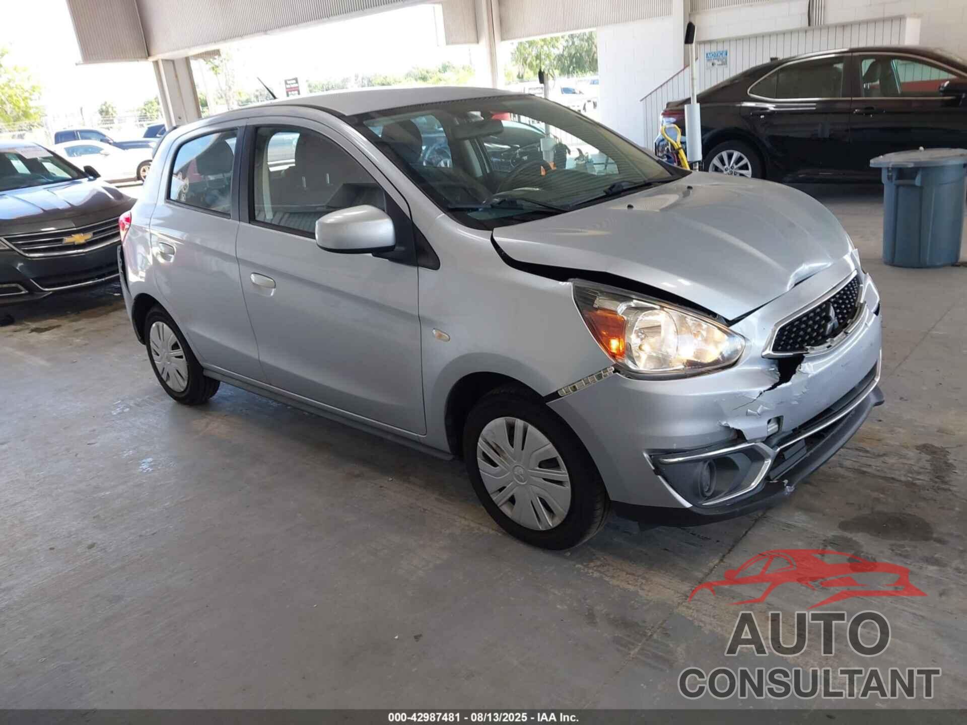 MITSUBISHI MIRAGE 2018 - ML32A3HJ4JH009729
