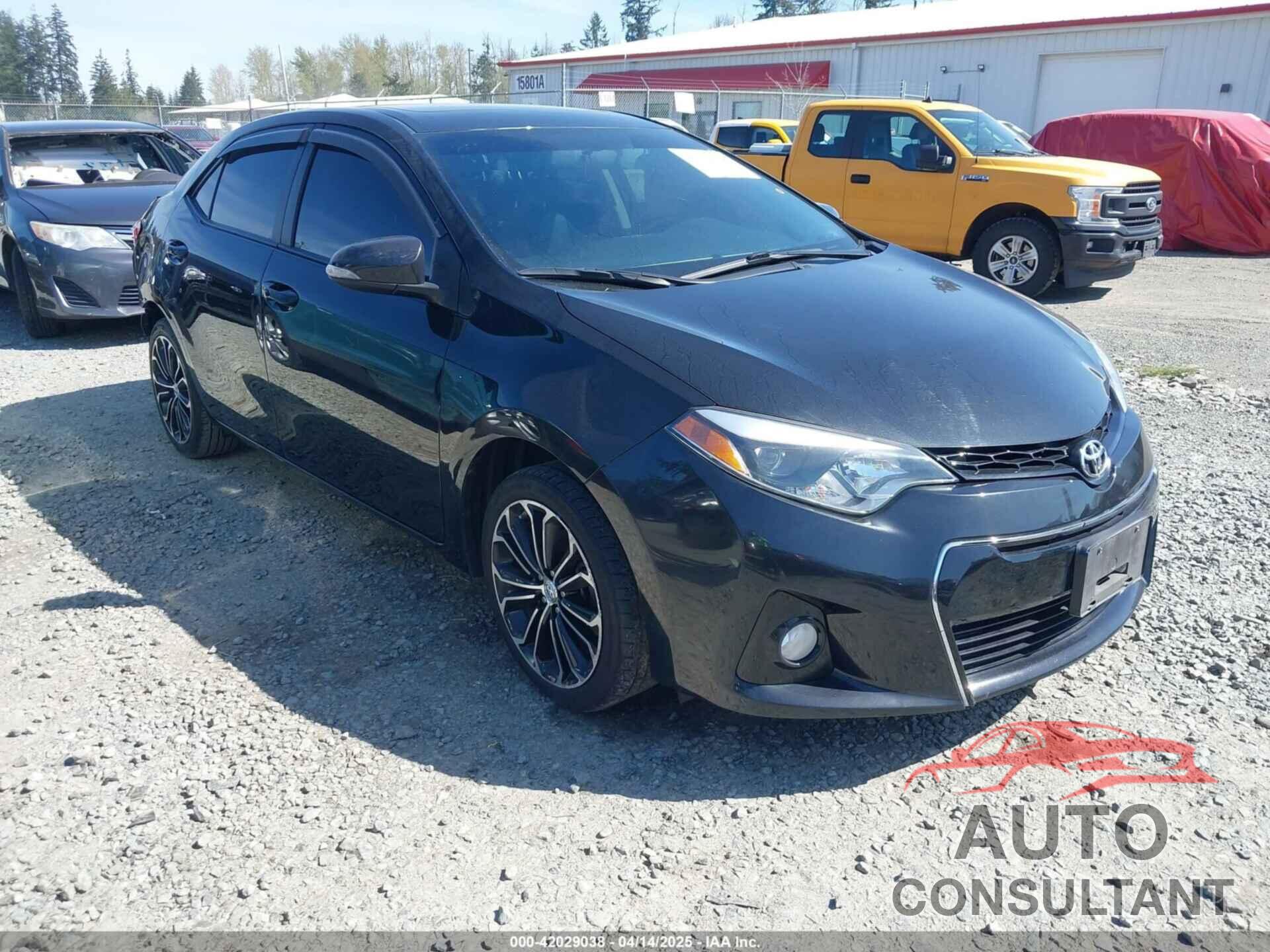 TOYOTA COROLLA 2015 - 2T1BURHE8FC268701