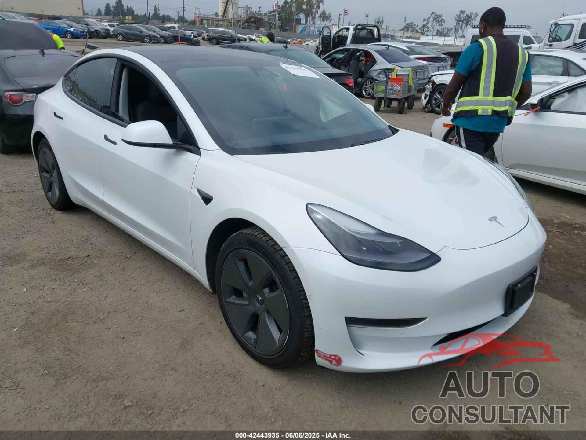 TESLA MODEL 3 2021 - 5YJ3E1EA3MF072520