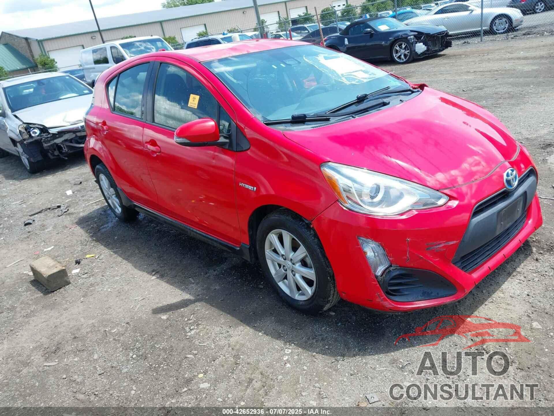 TOYOTA PRIUS C 2017 - JTDKDTB30H1592558