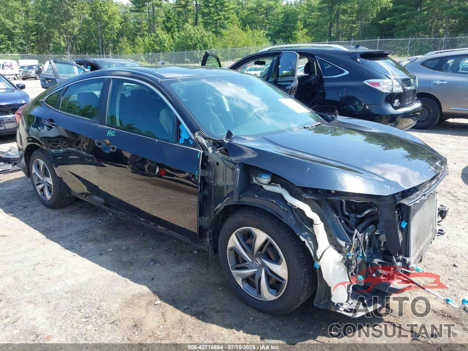HONDA CIVIC 2019 - 2HGFC2F65KH555373