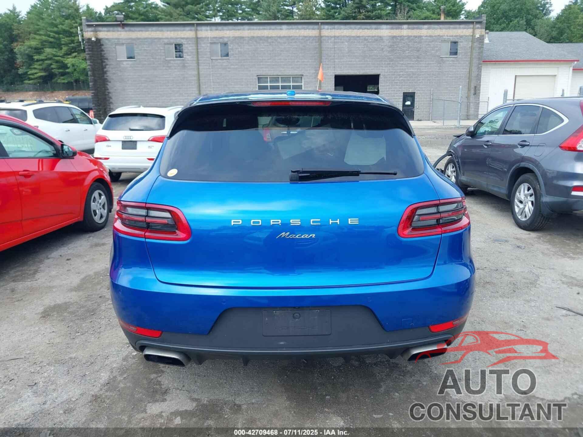 PORSCHE MACAN 2017 - WP1AA2A57HLB01925
