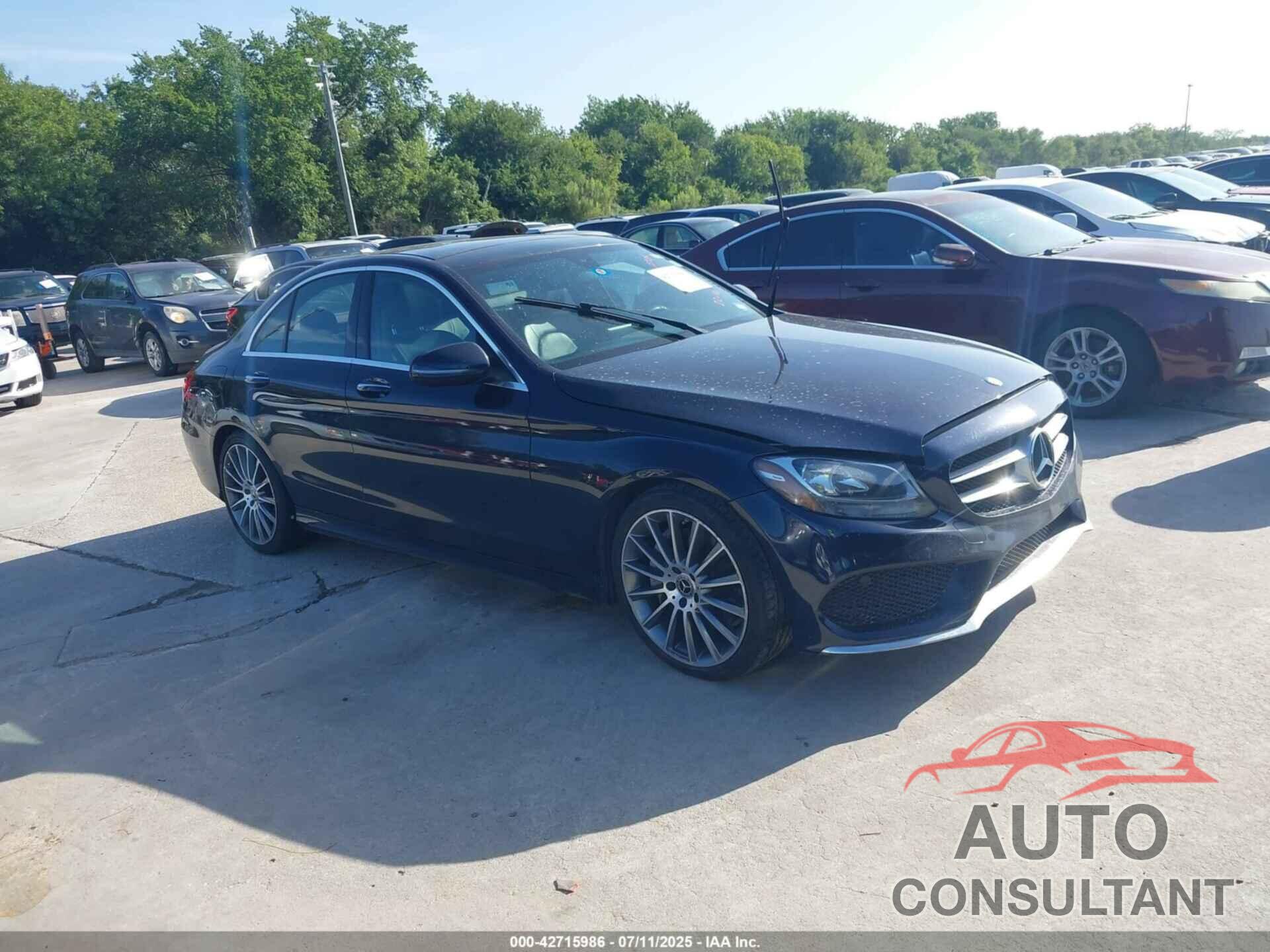 MERCEDES-BENZ C 300 2017 - 55SWF4JB2HU225757