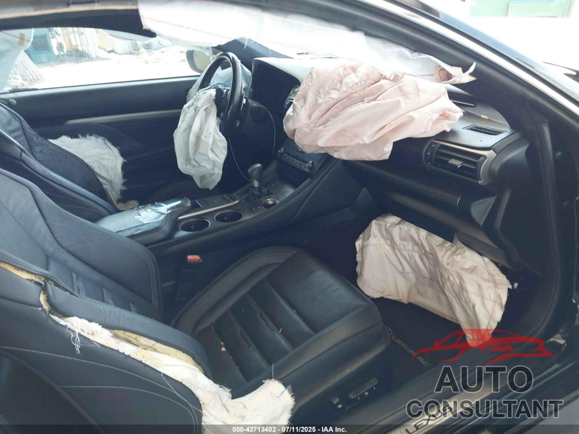 LEXUS RC 200T 2016 - JTHHA5BCXG5000586