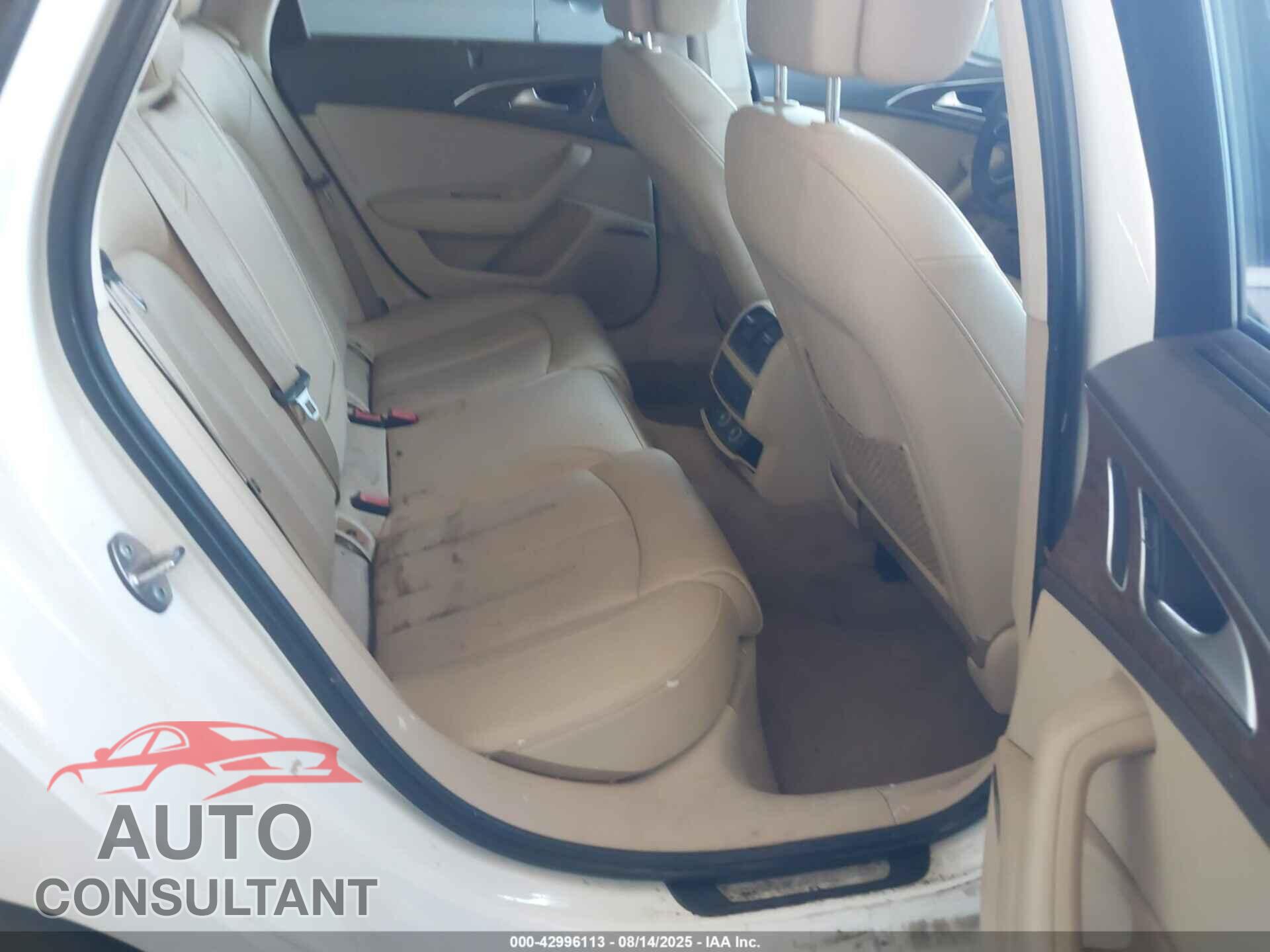 AUDI A6 2013 - WAUGFBFC4DN073565