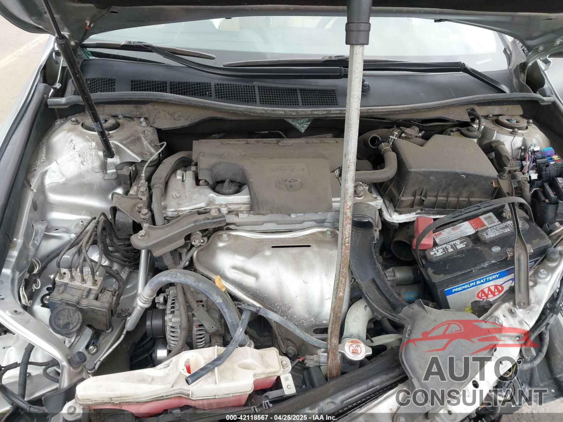 TOYOTA CAMRY 2017 - 4T1BF1FK4HU412900