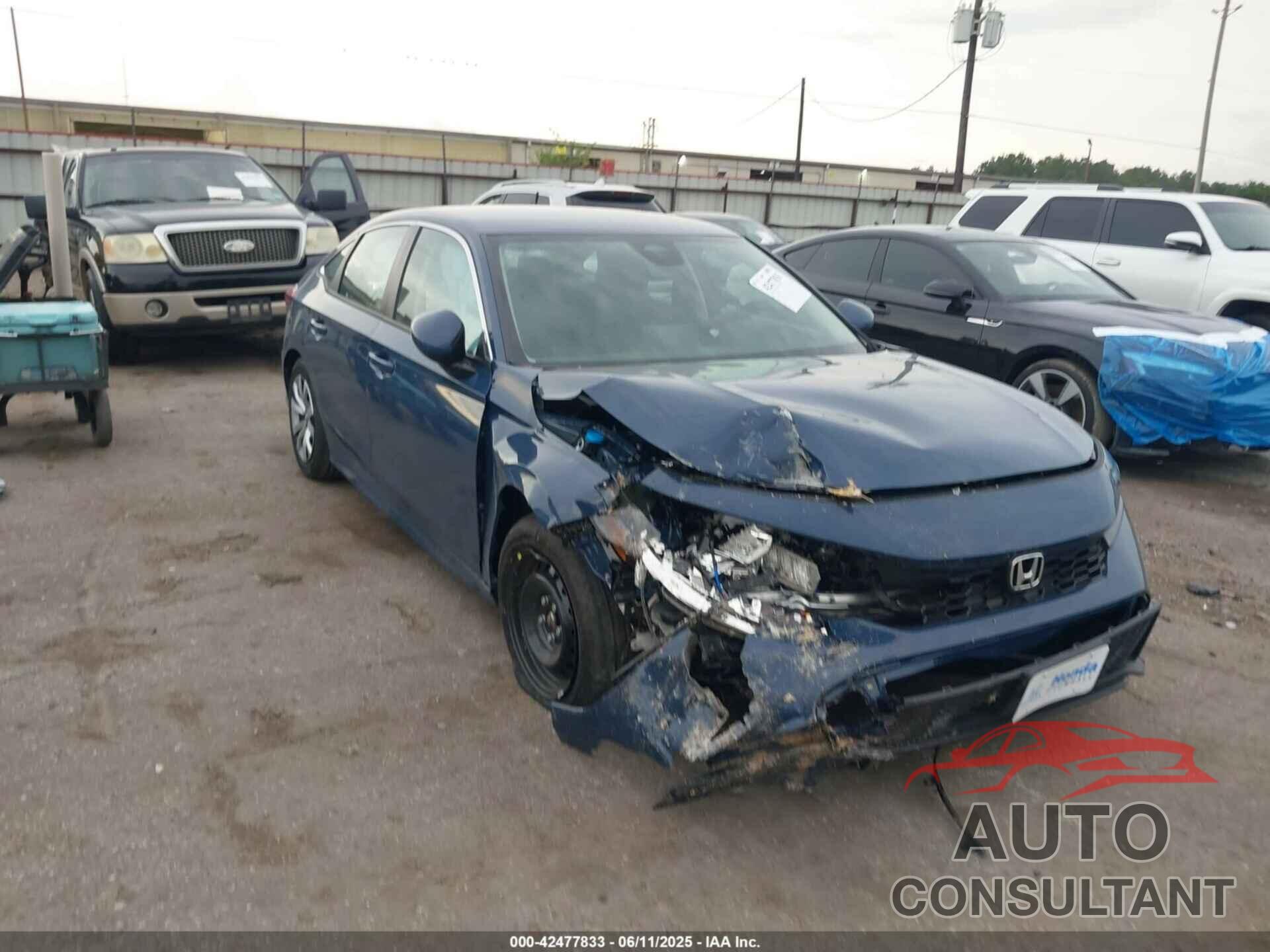 HONDA CIVIC 2025 - 2HGFE2F29SH591252