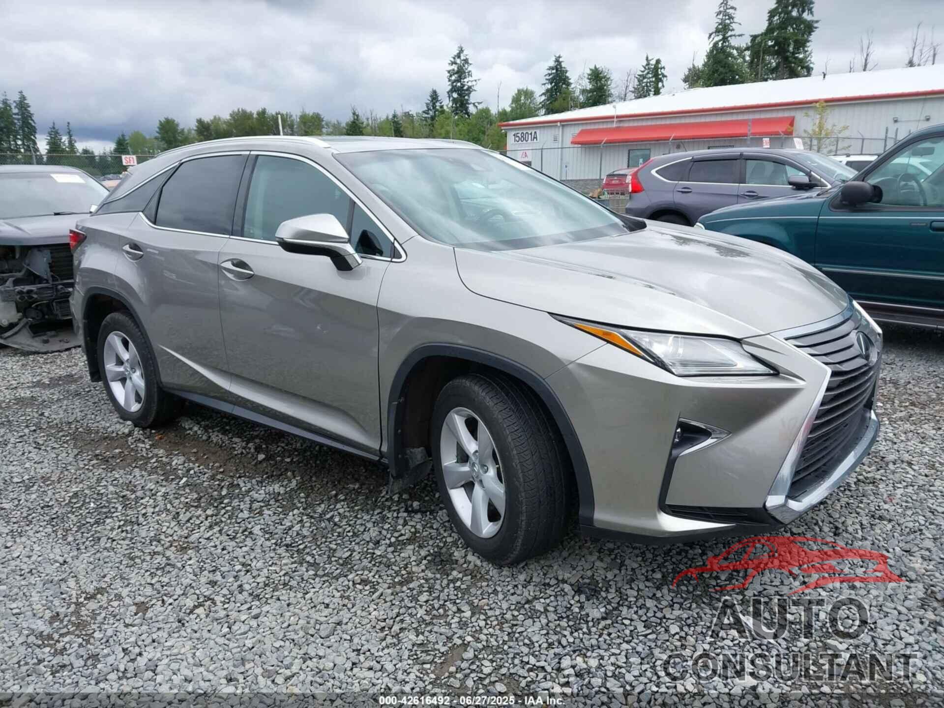 LEXUS RX 350 2017 - 2T2BZMCA2HC098004