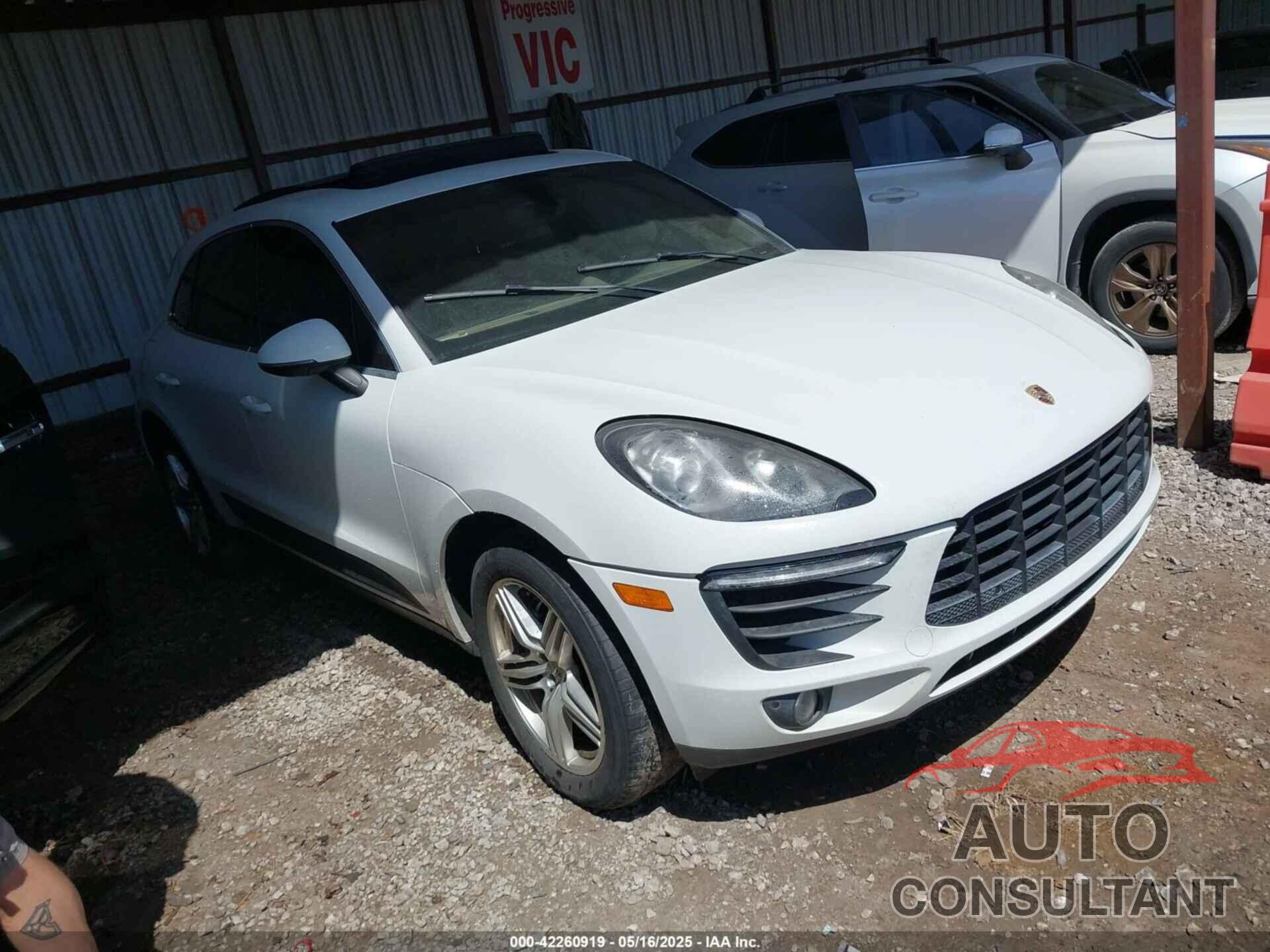 PORSCHE MACAN 2015 - WP1AB2A50FLB64939