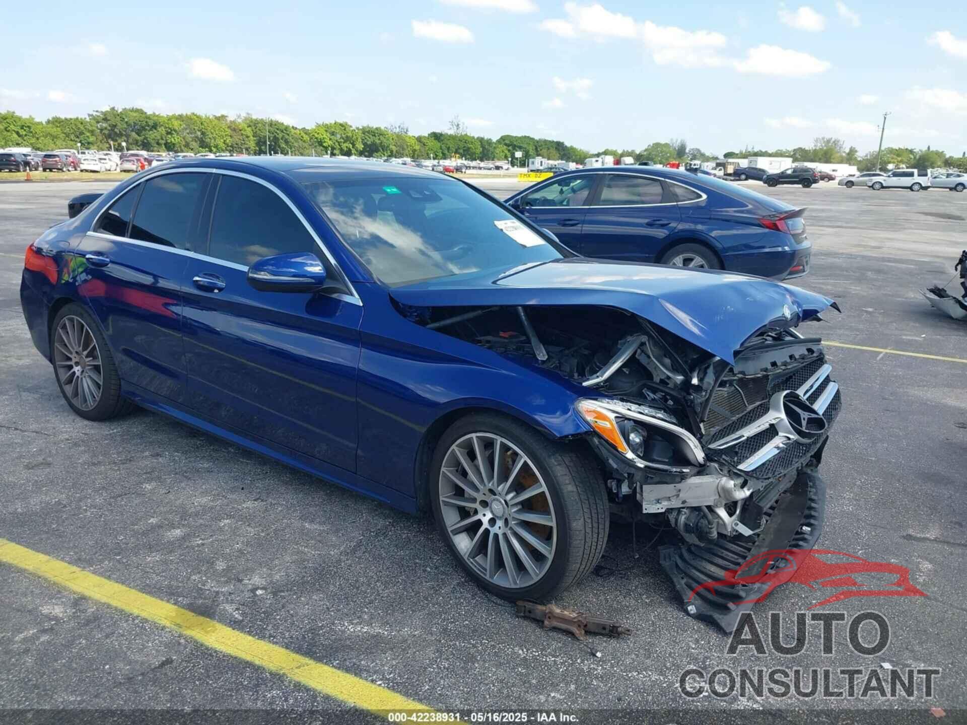 MERCEDES-BENZ C 300 2017 - WDDWF4JB6HR236360