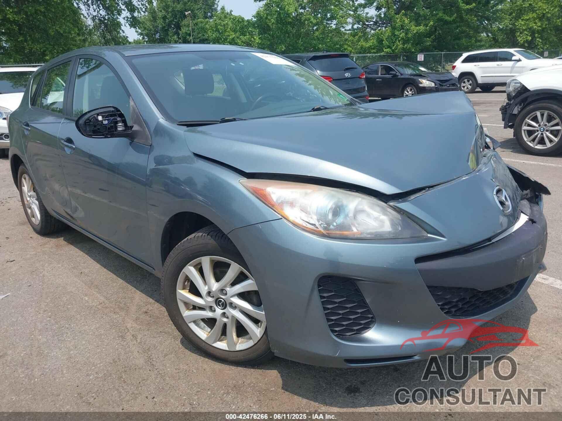 MAZDA MAZDA3 2013 - JM1BL1LP8D1779792