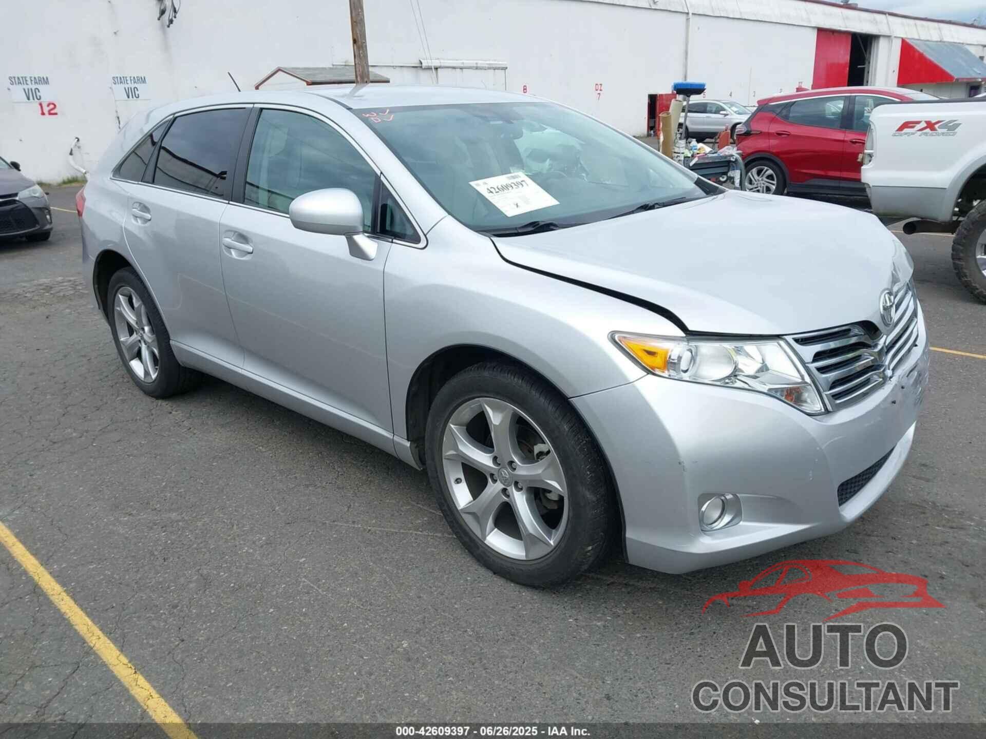 TOYOTA VENZA 2009 - 4T3ZK11AX9U004855